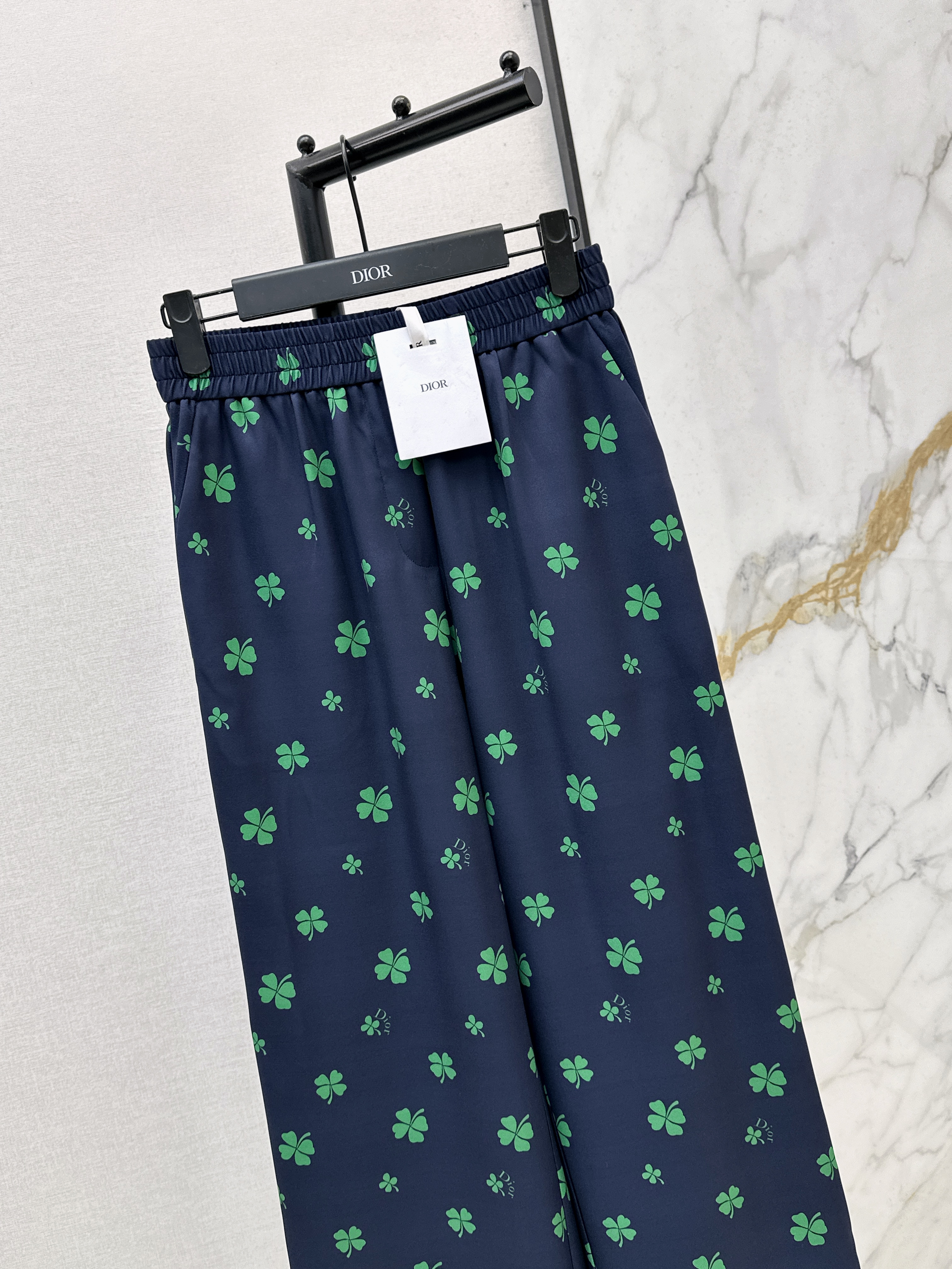 CD 26ss print straight pants