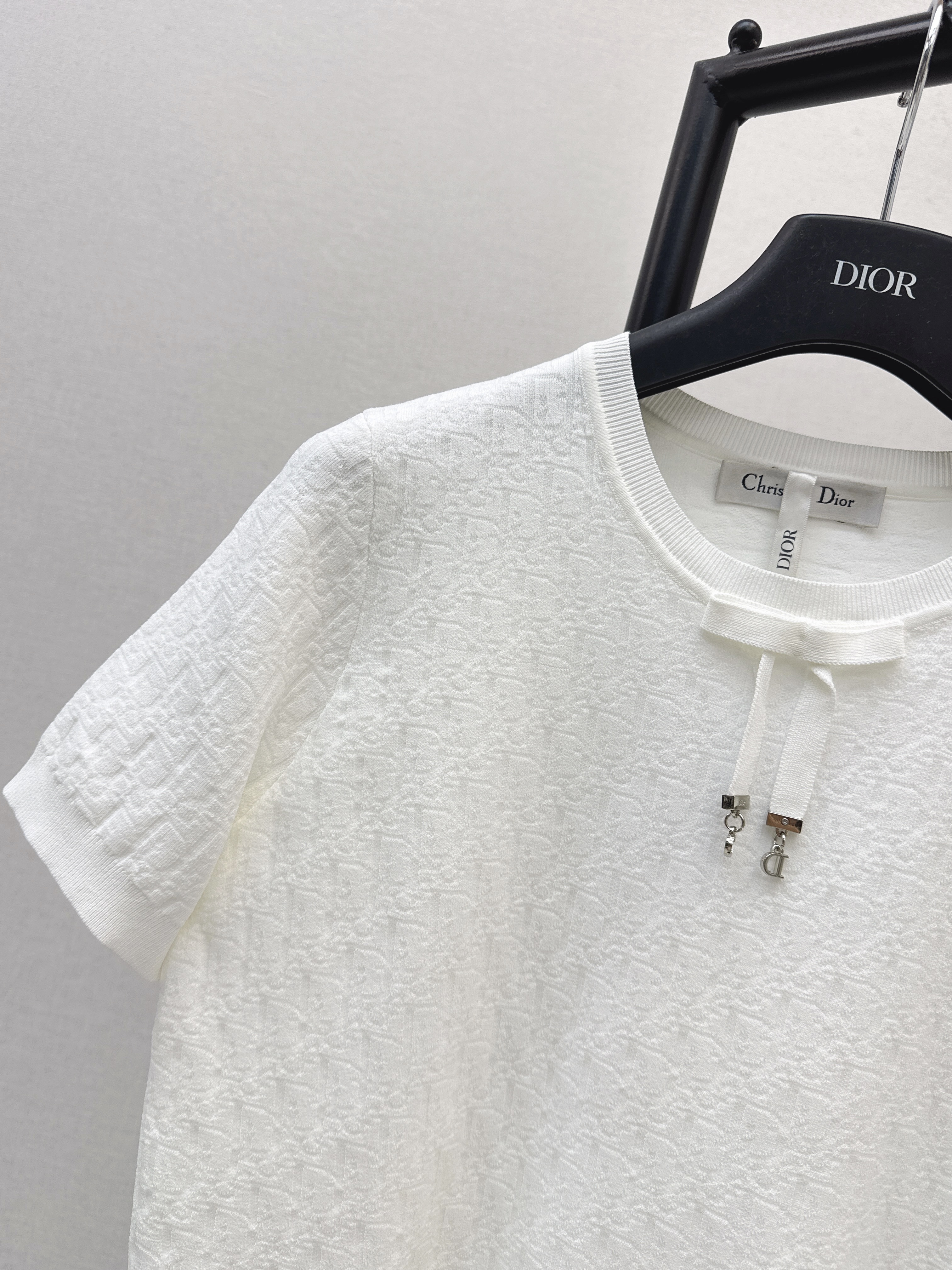 CD 26ss bow knit sweater