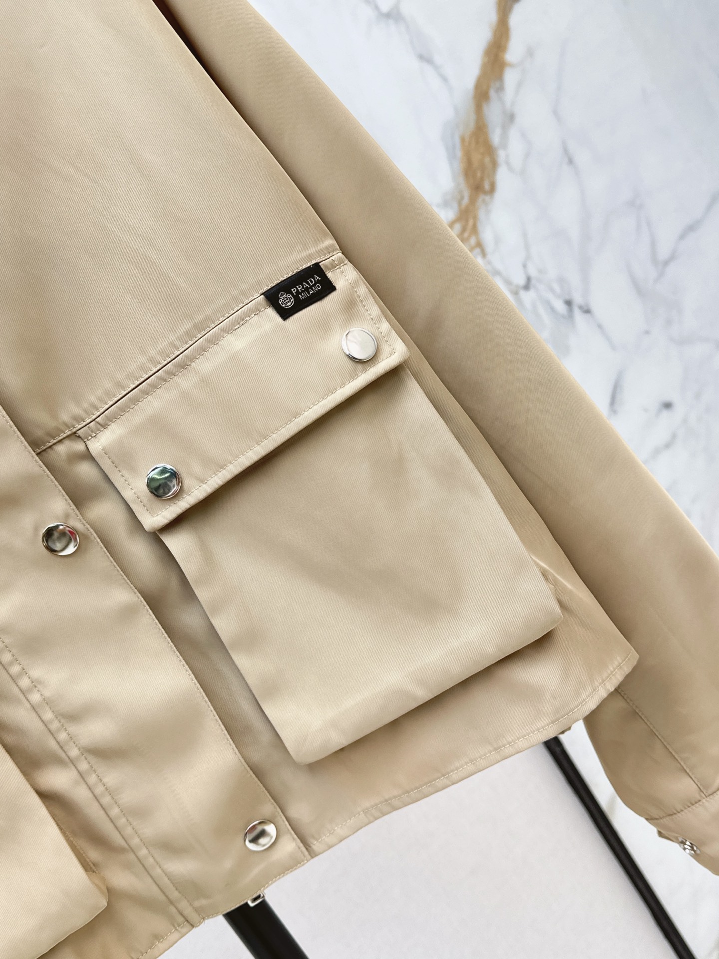Pra 26ss cropped jacket