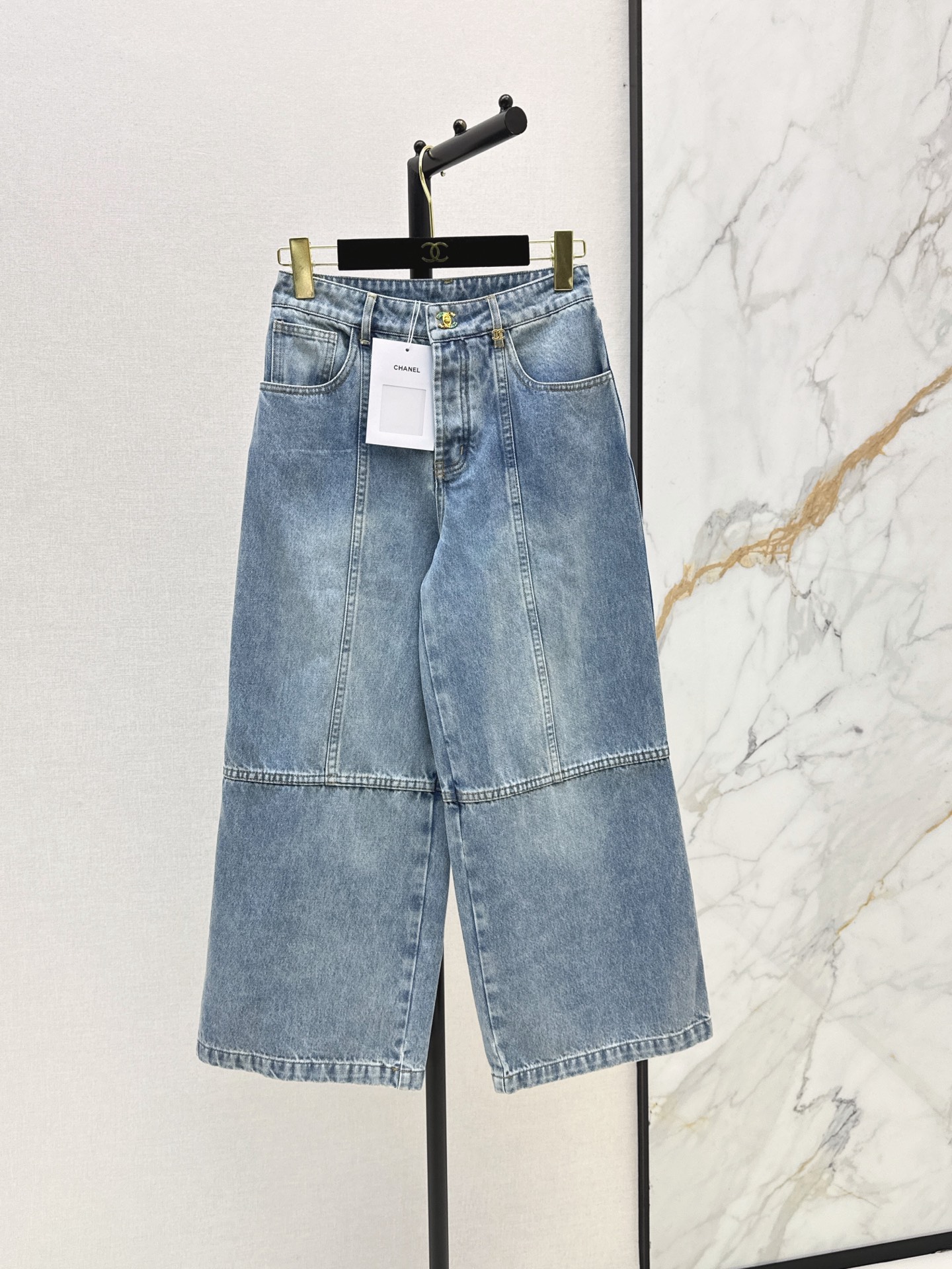 Chan 26ss cropped jeans