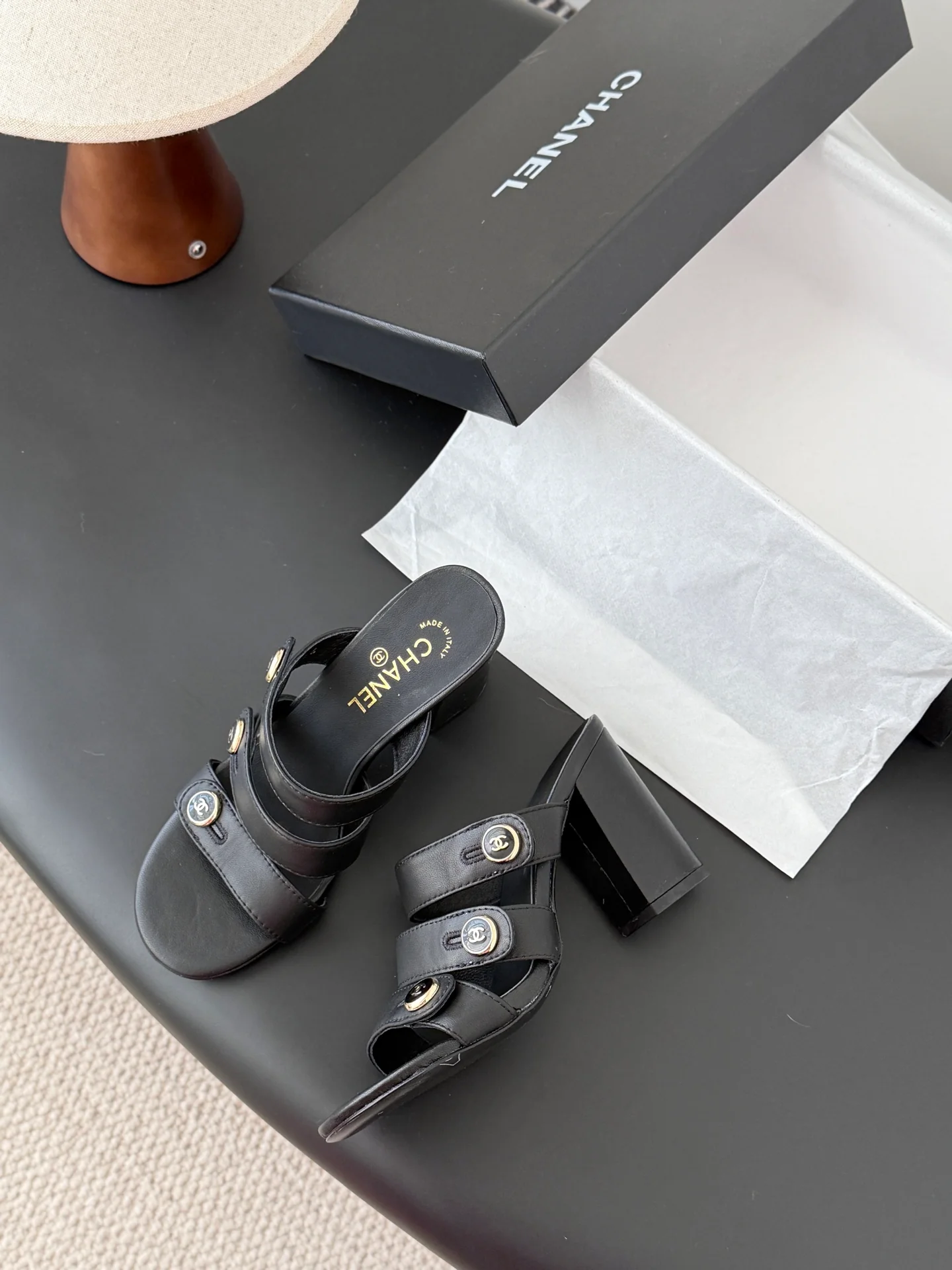 Chan 26ss high*heel sandals