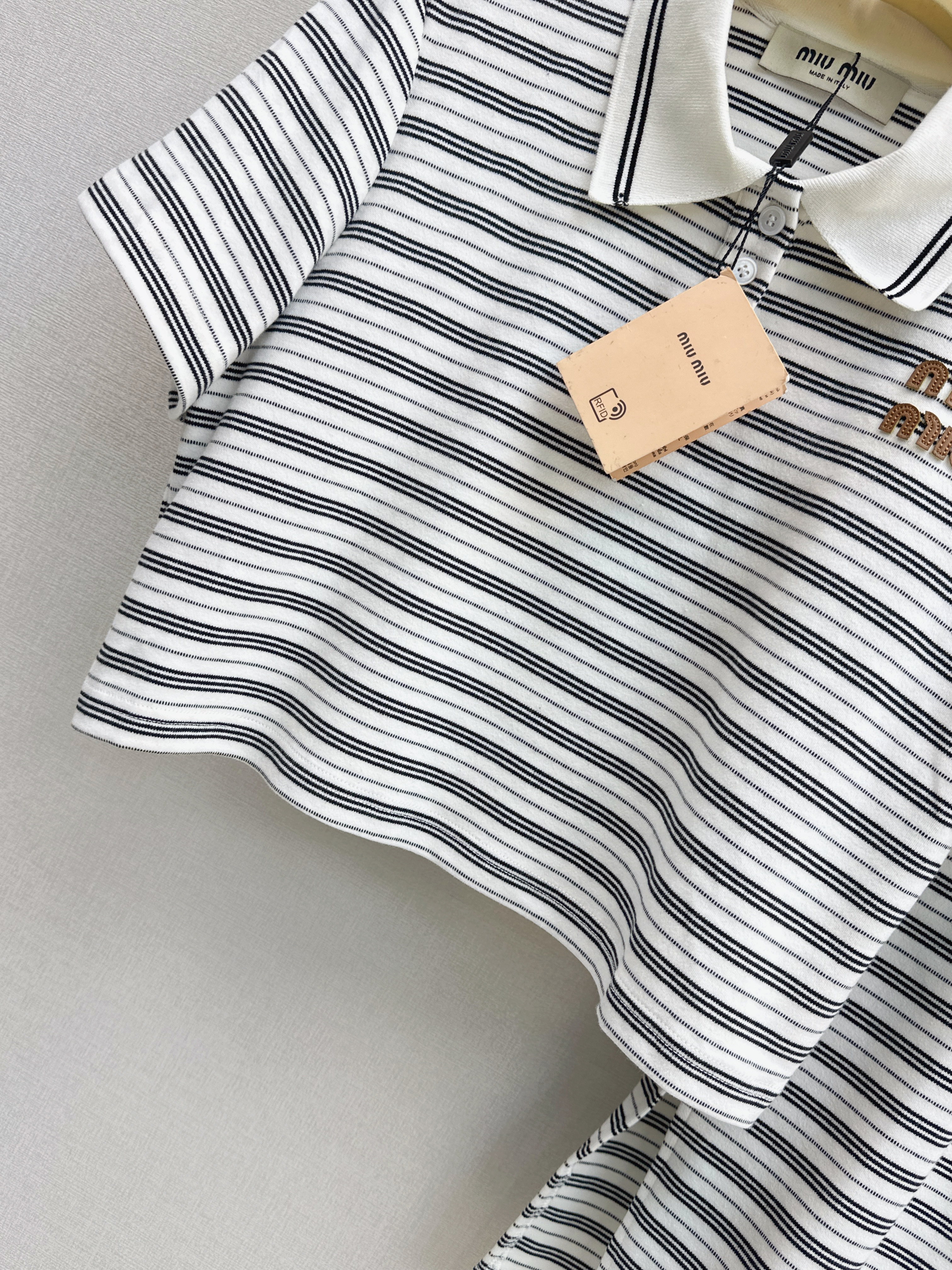 Miu 26ss stripe outfit sets