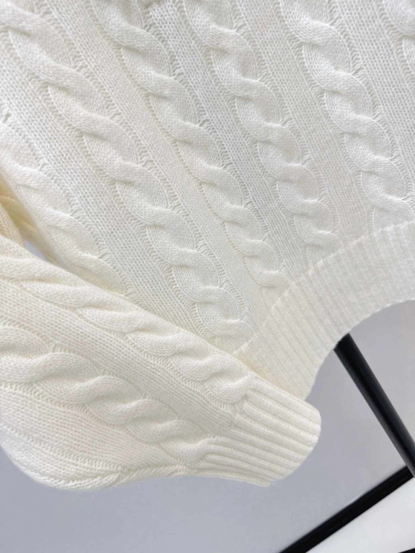 Ralp 25fw cable knit sweater