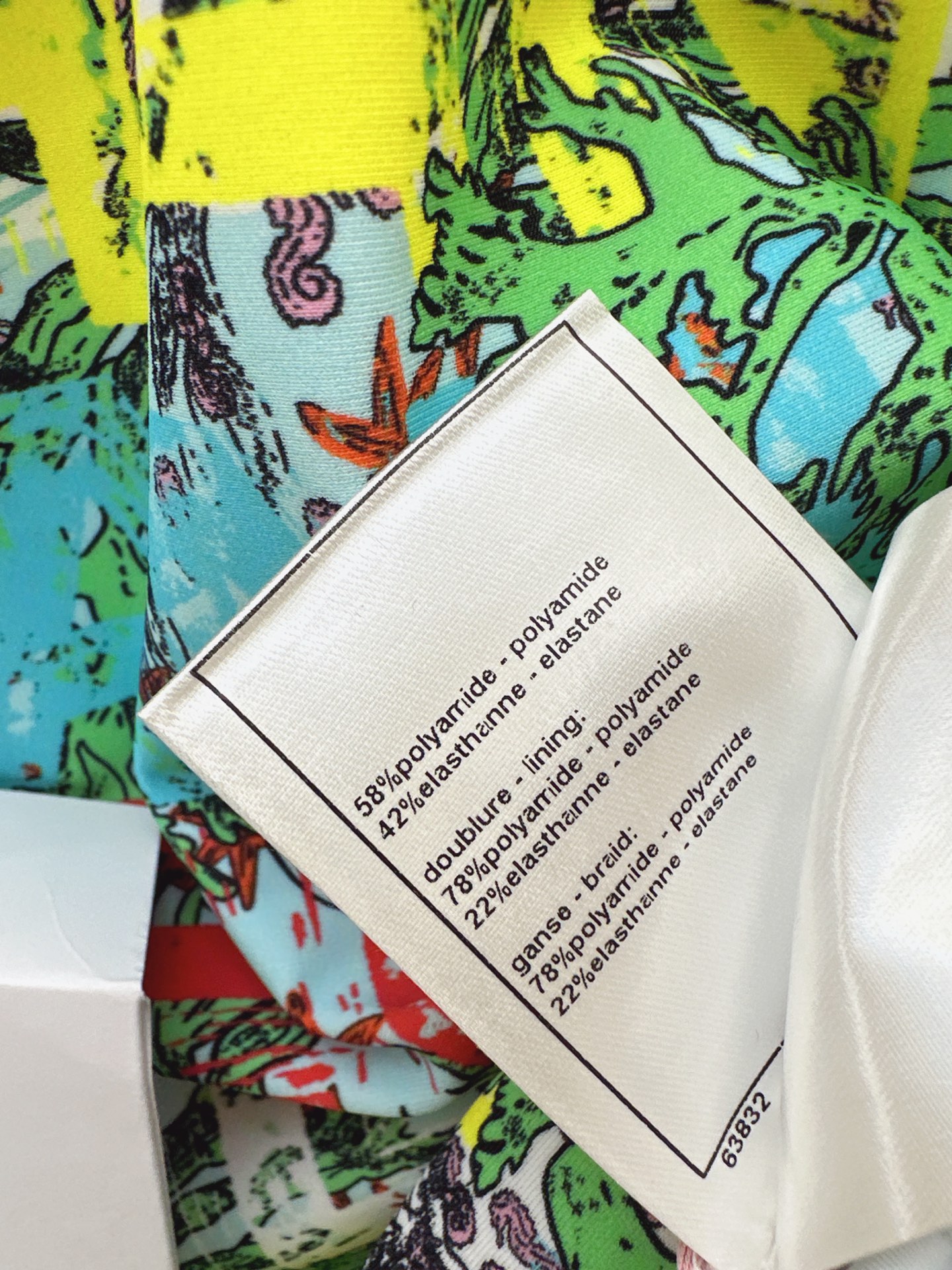 Chan 26ss one piece swinsuit
