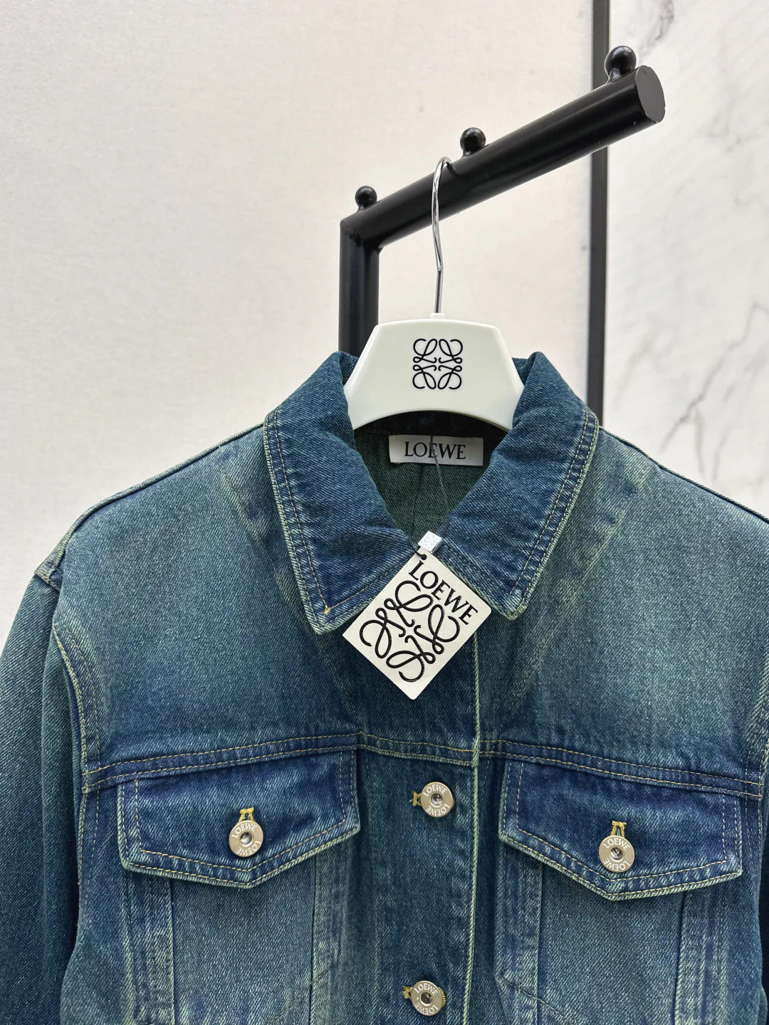 Loe 25fw denim jacket