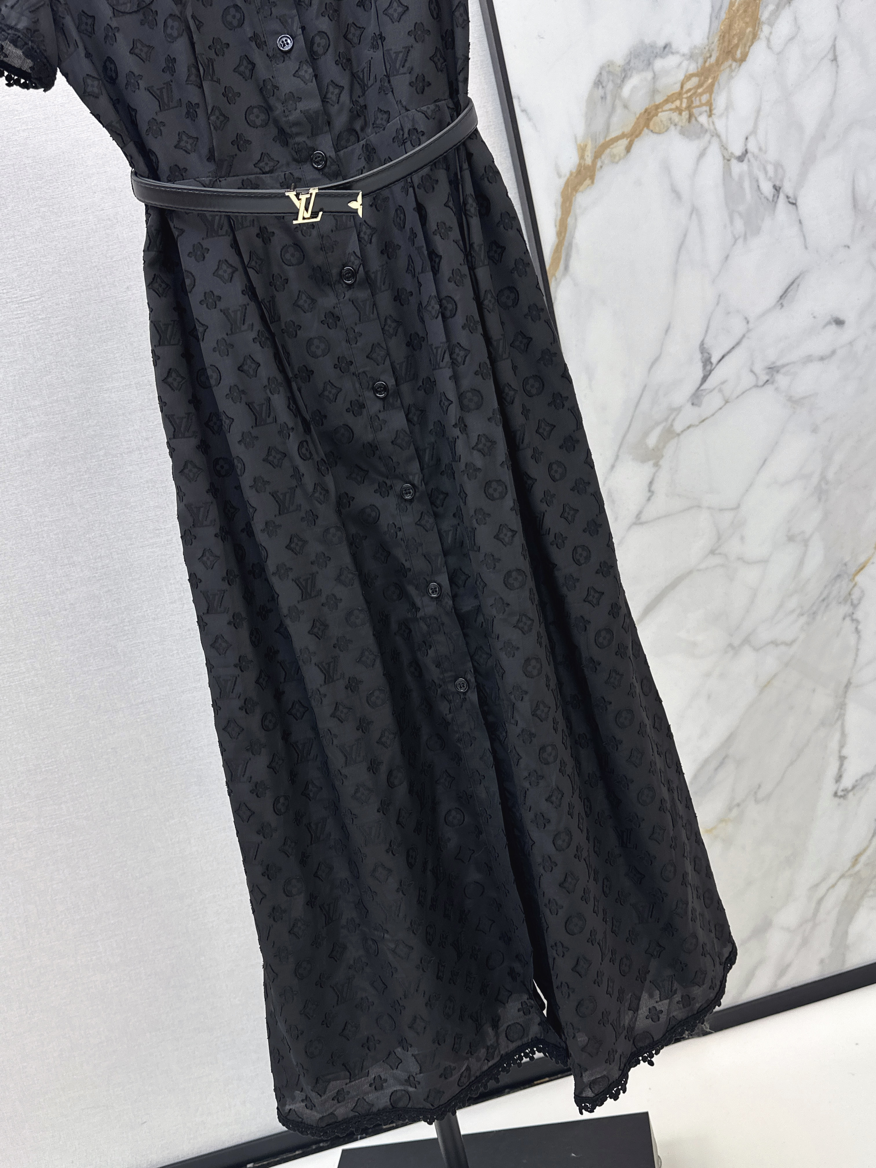Loui 26ss jacquard dress