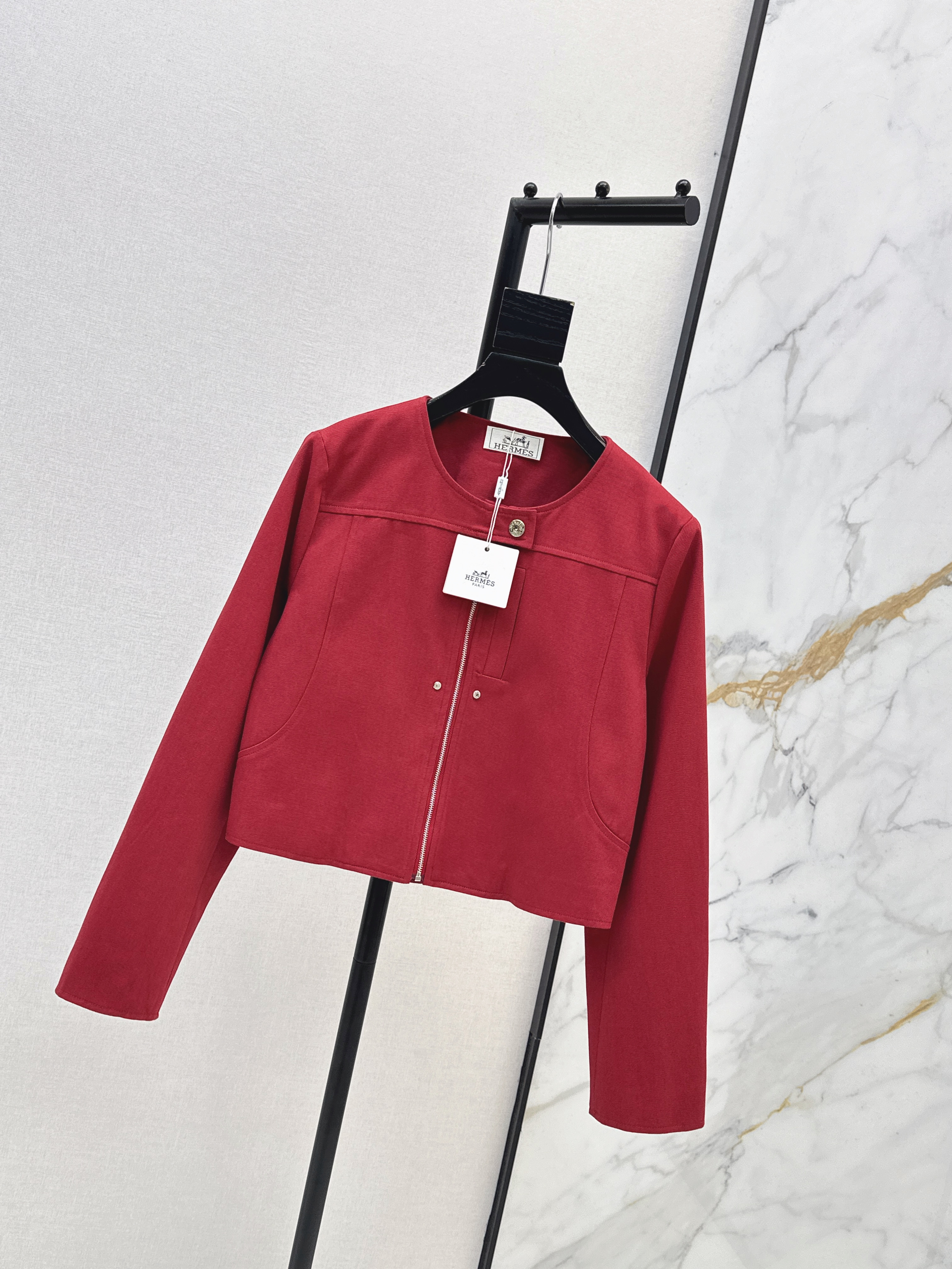 Her 26ss zip-up jacket
