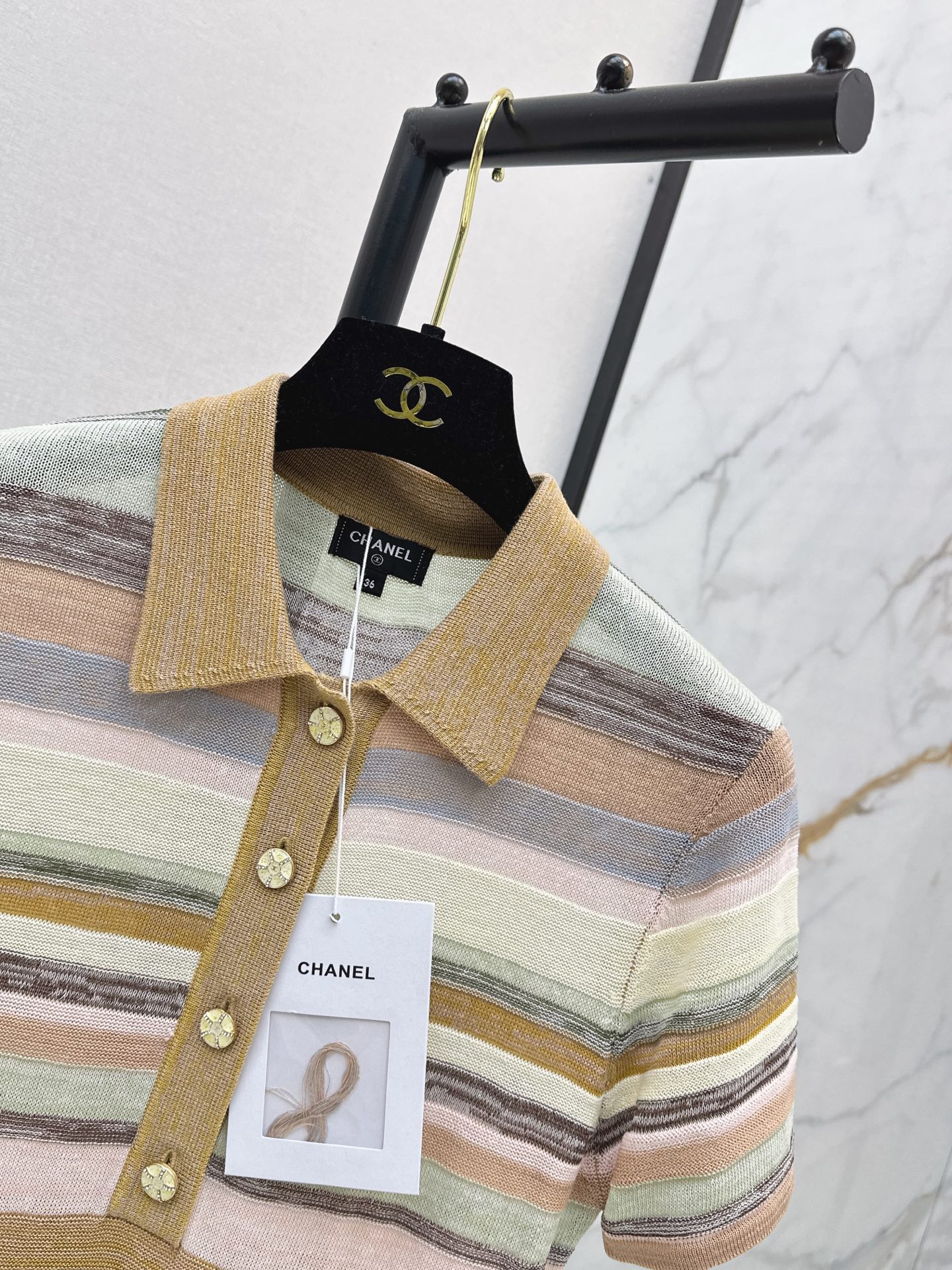 Chan 26ss striped dress