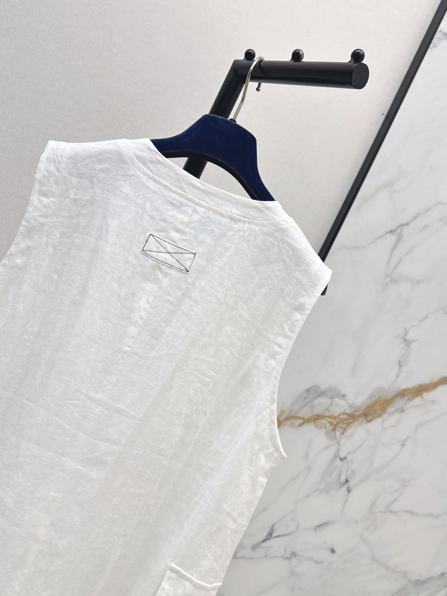 Loui 26ss linen sleeveless dress