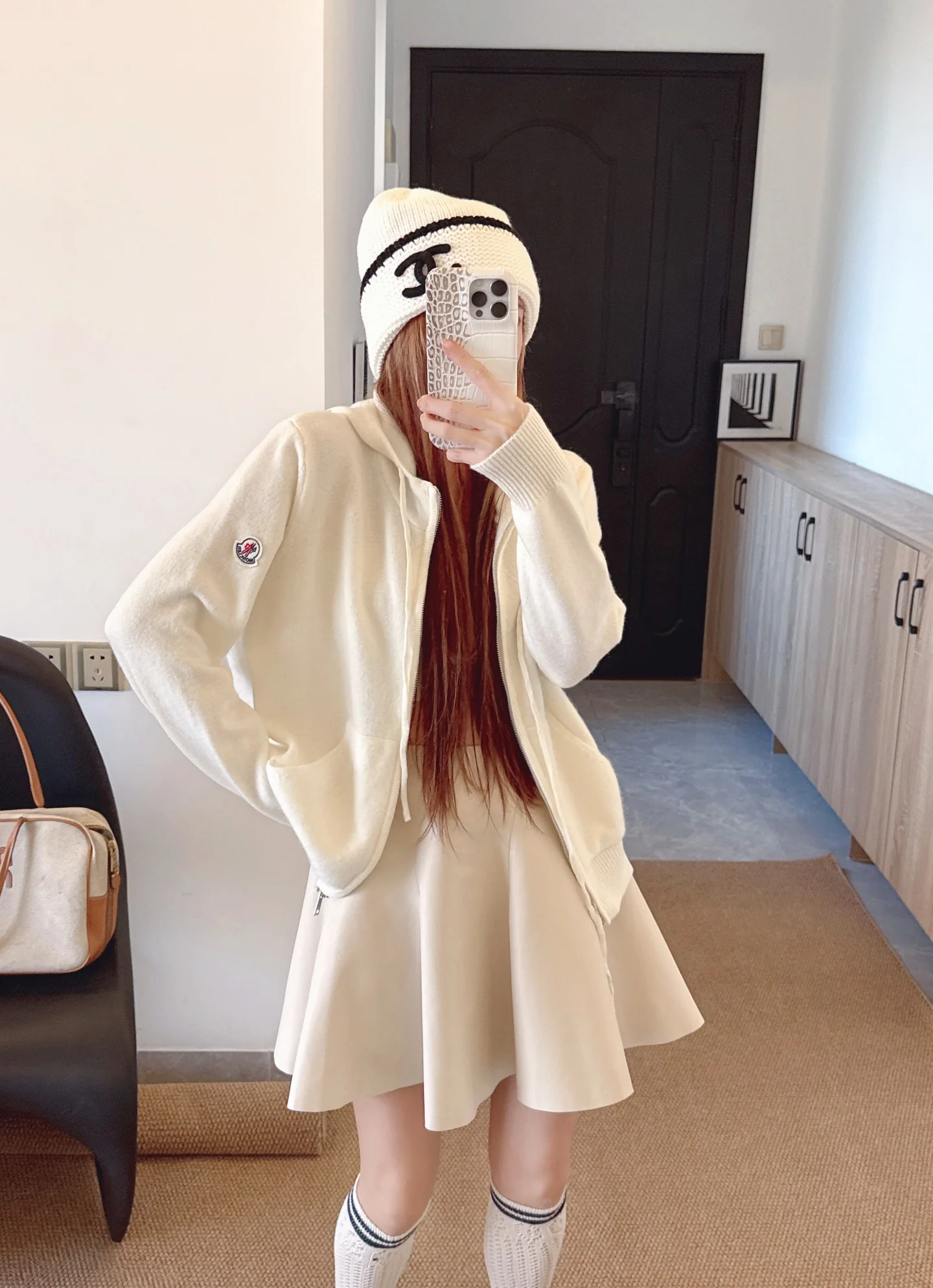 Ralp 25fw leather skirts