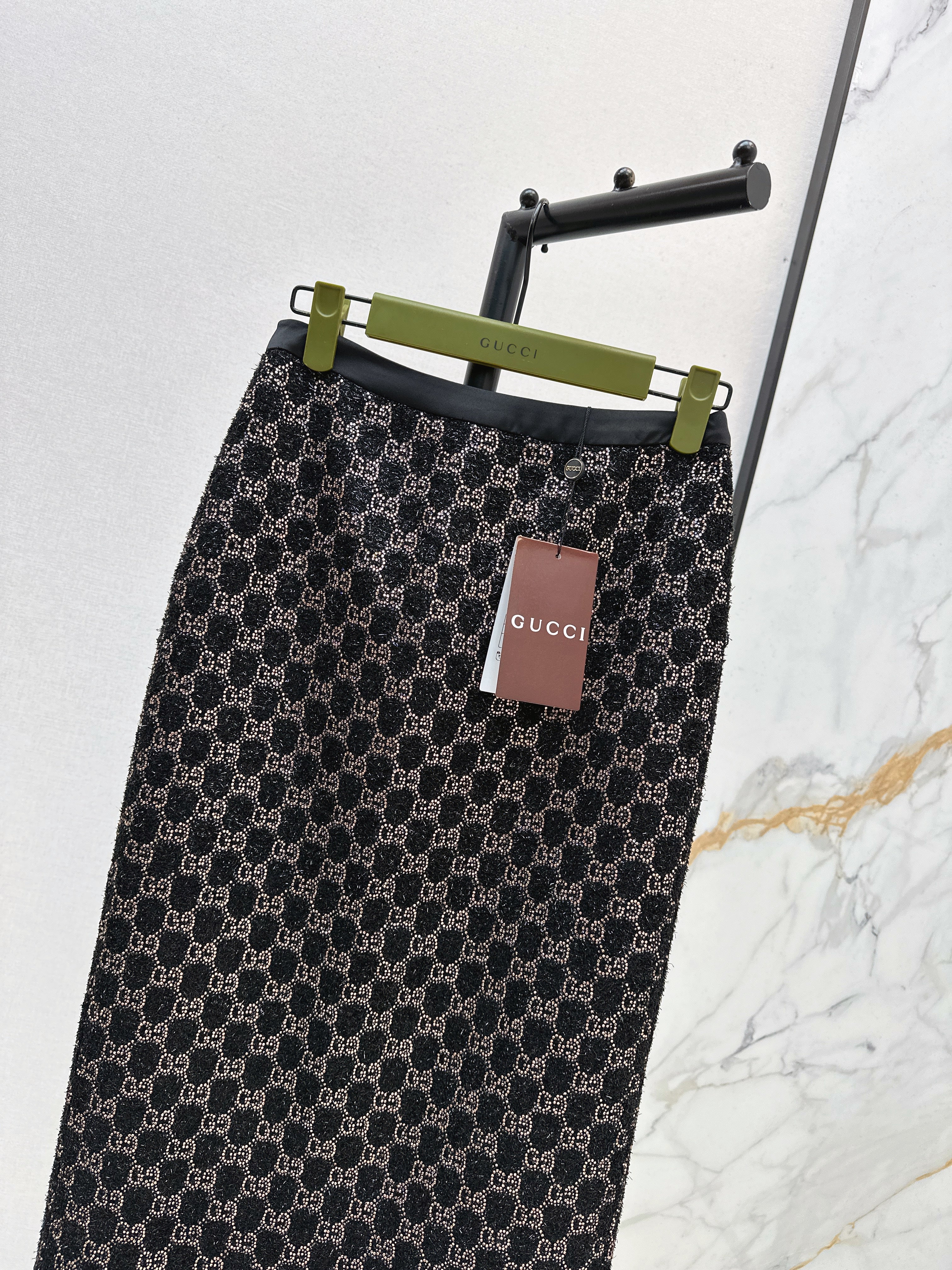 Gucc 26ss woven skirts