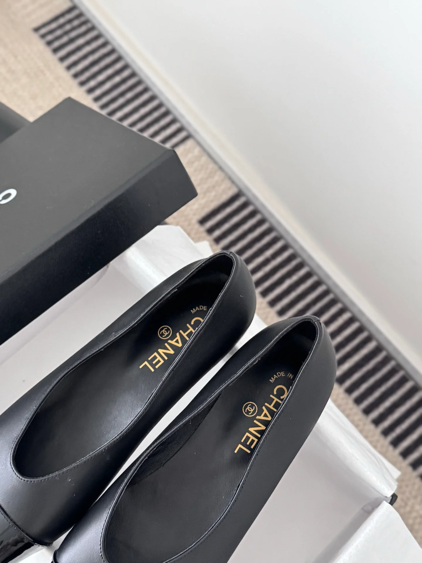 Chan 25fw mary jane flats