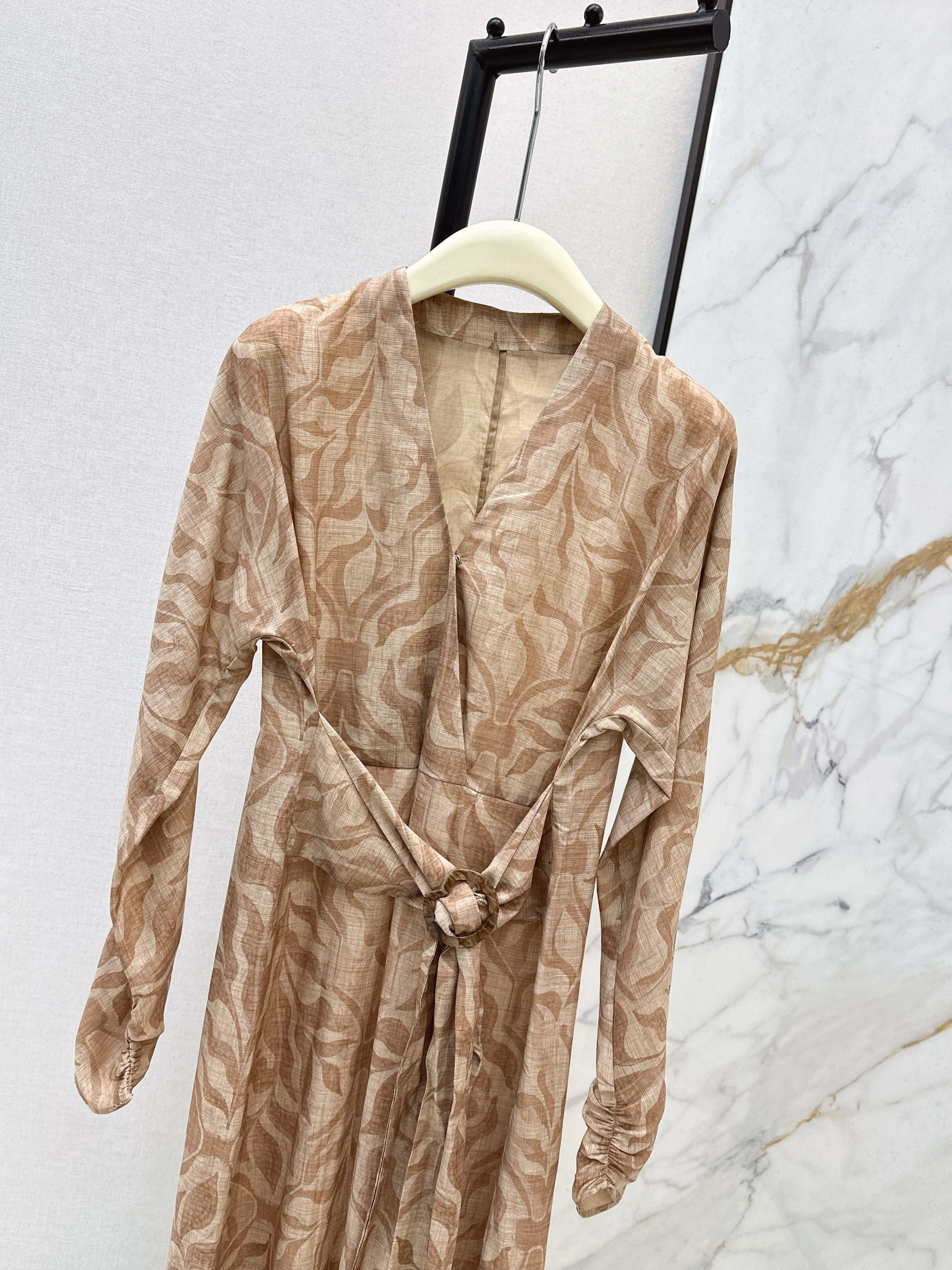 Brun 26ss print dress