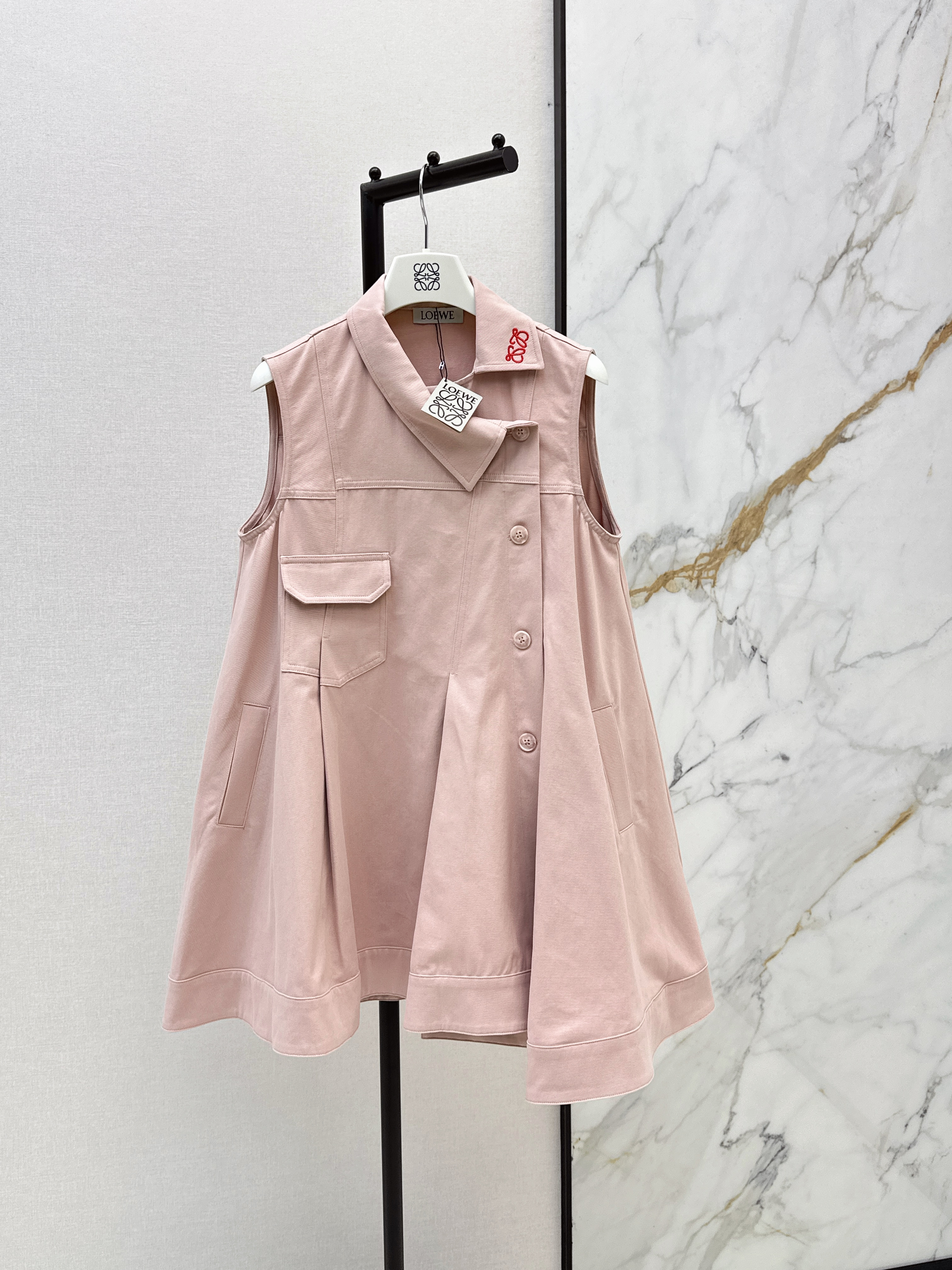 Loe 26ss embroidery dress