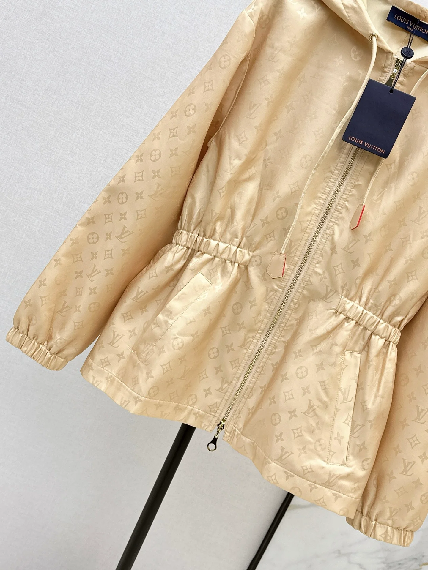 Louis 26ss hooded trench coats