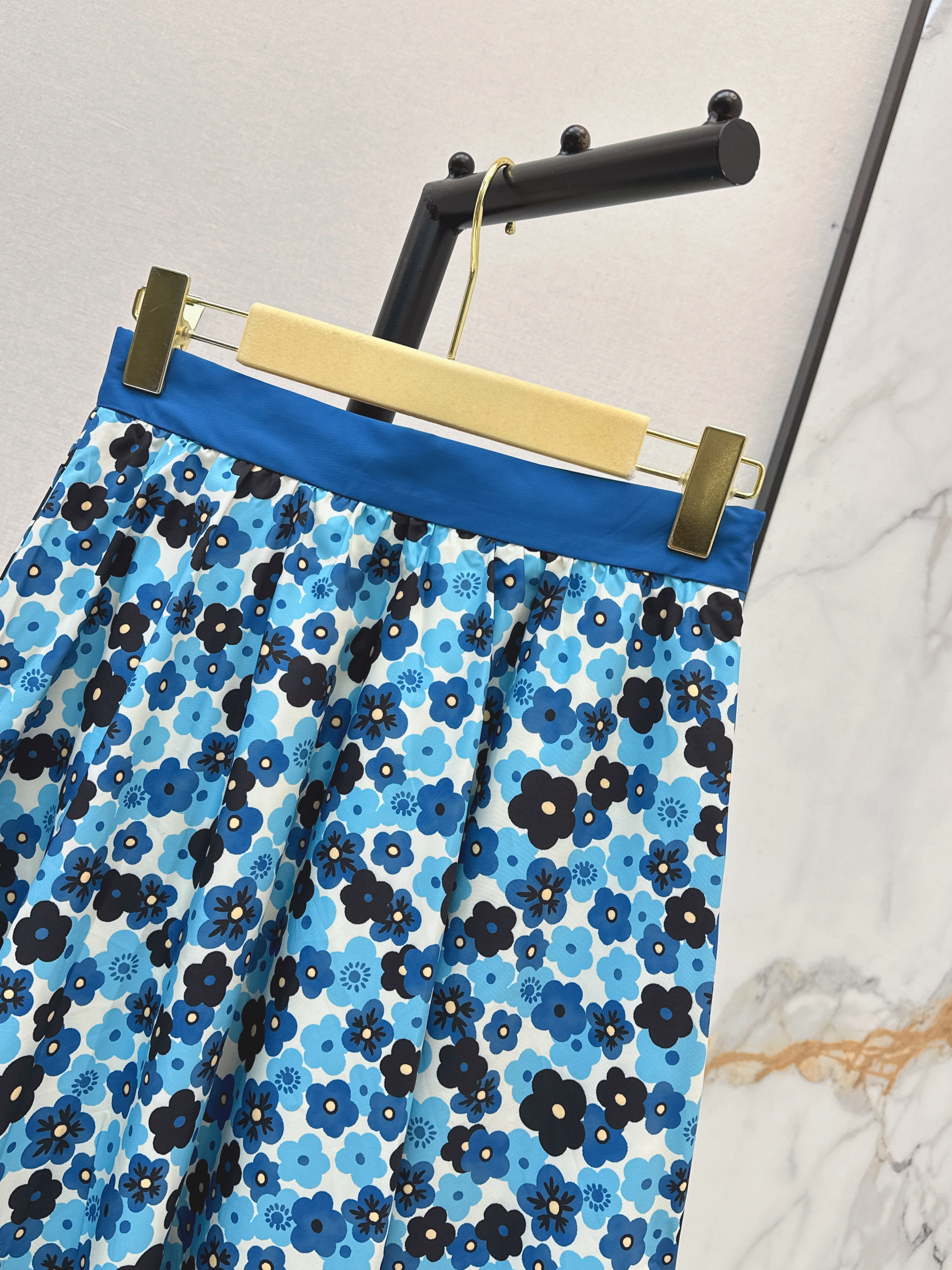 Miu 26ss print skirt