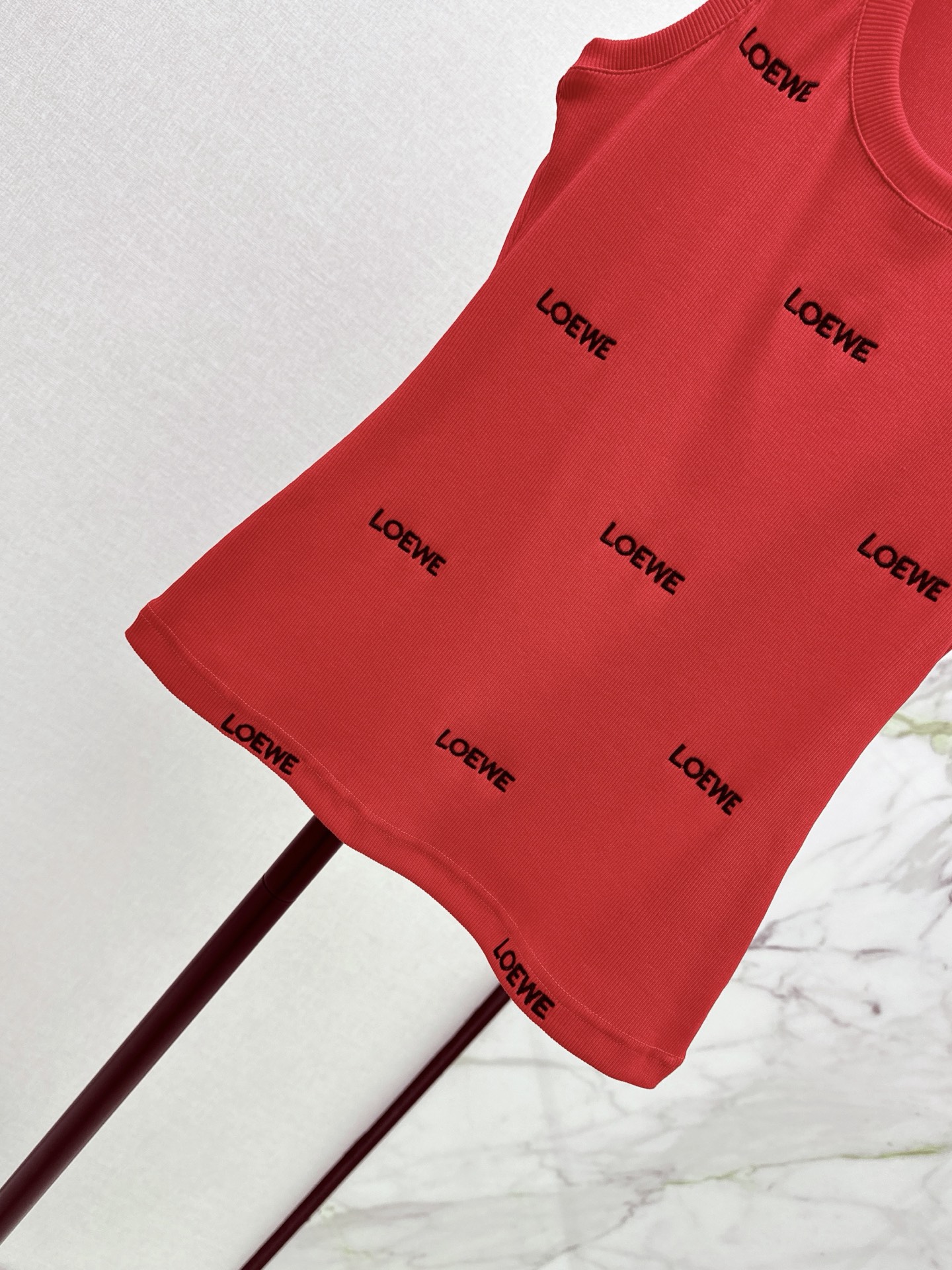 Loe 26ss embroidery vest