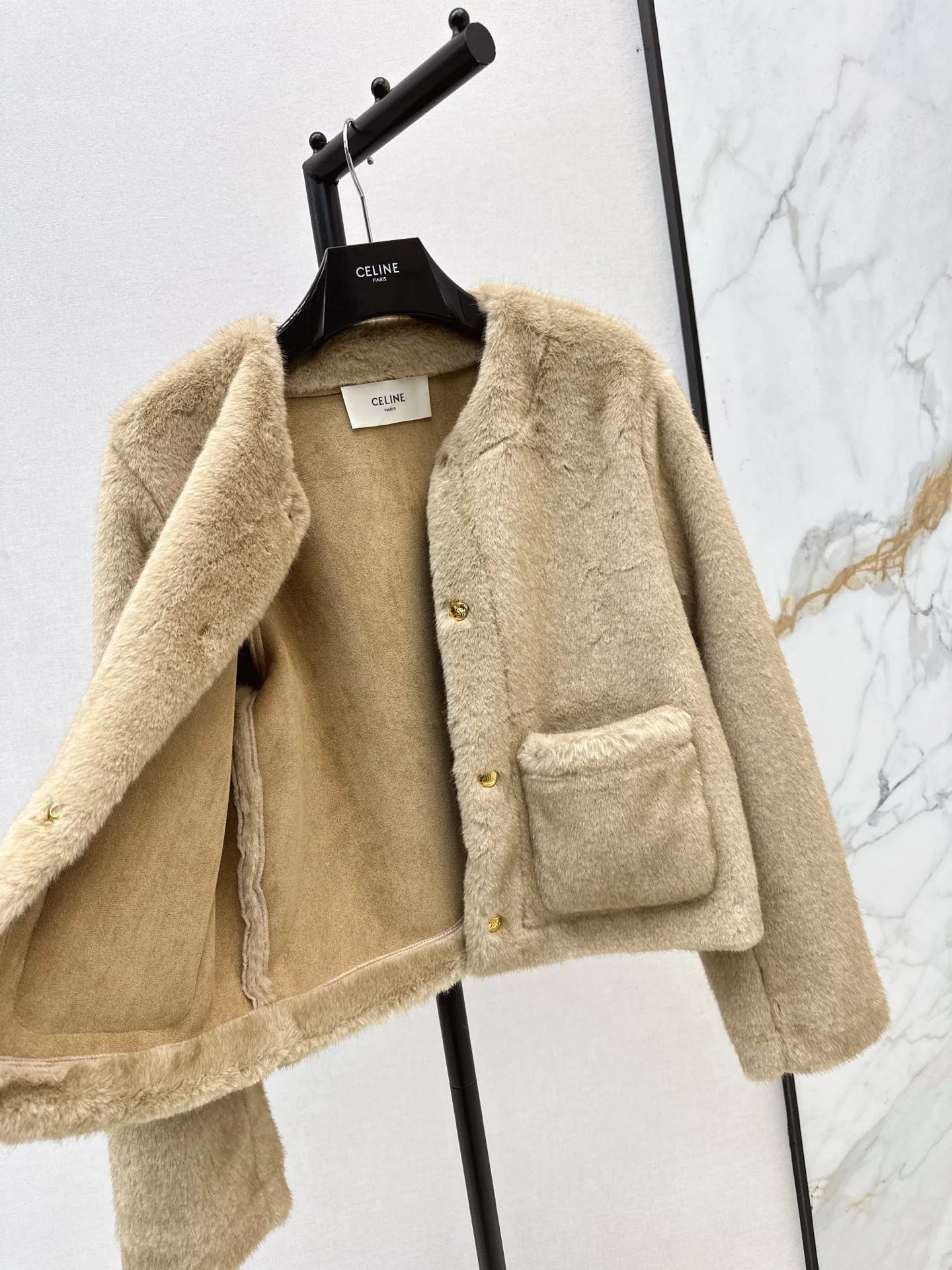 Celi 25fw fleece jacket