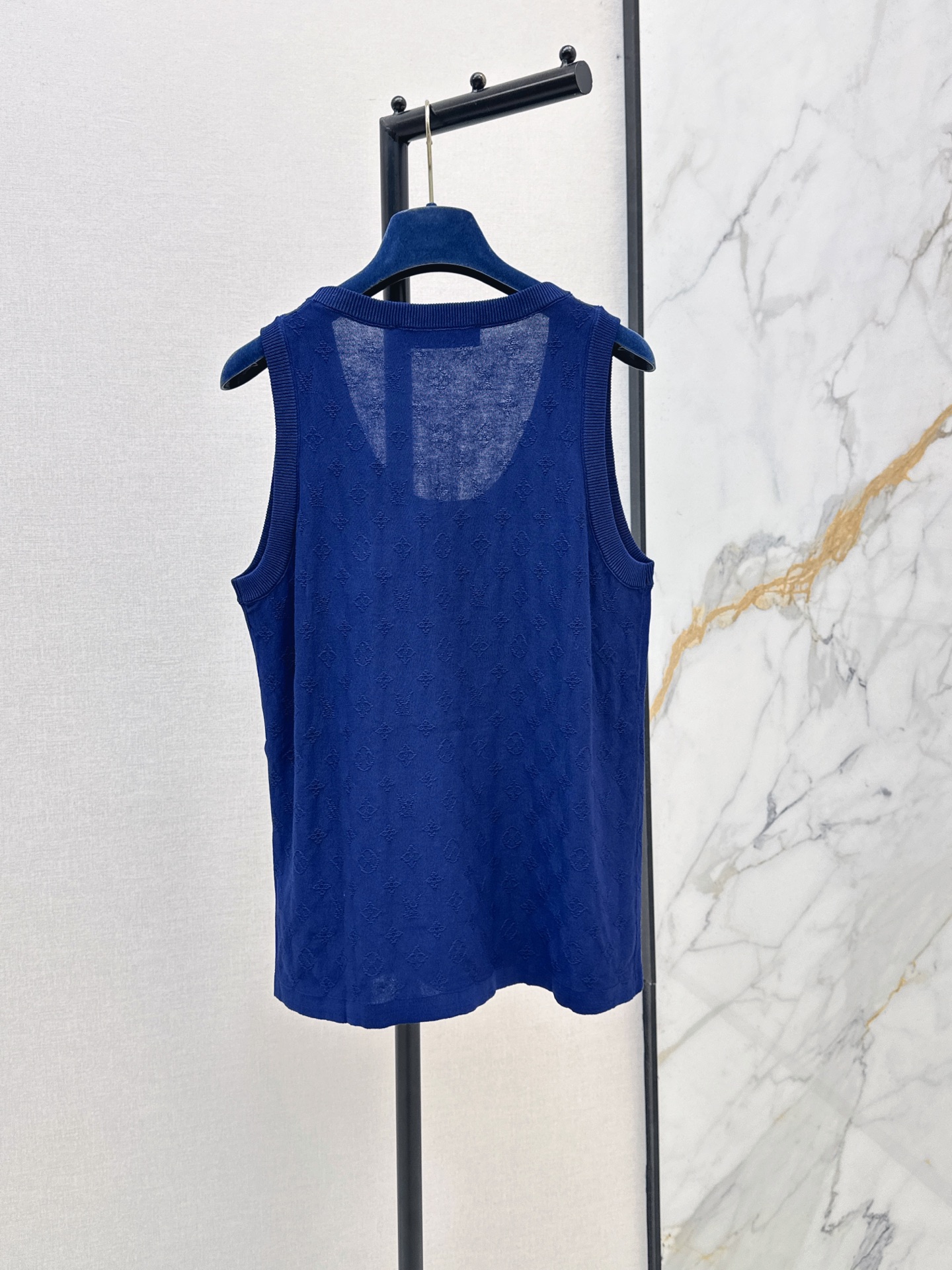 Loui 26ss jacquard knit vest