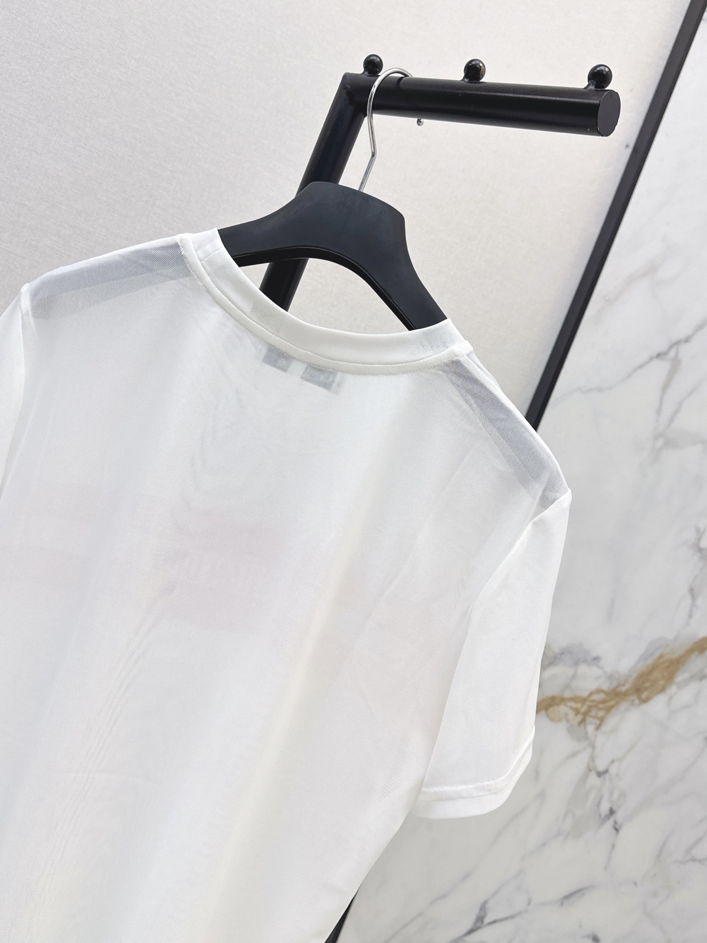 CD 26ss print mesh t-shirt