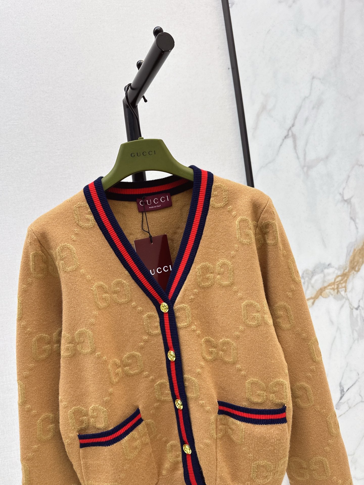 Gucc 25fw wool cardigan