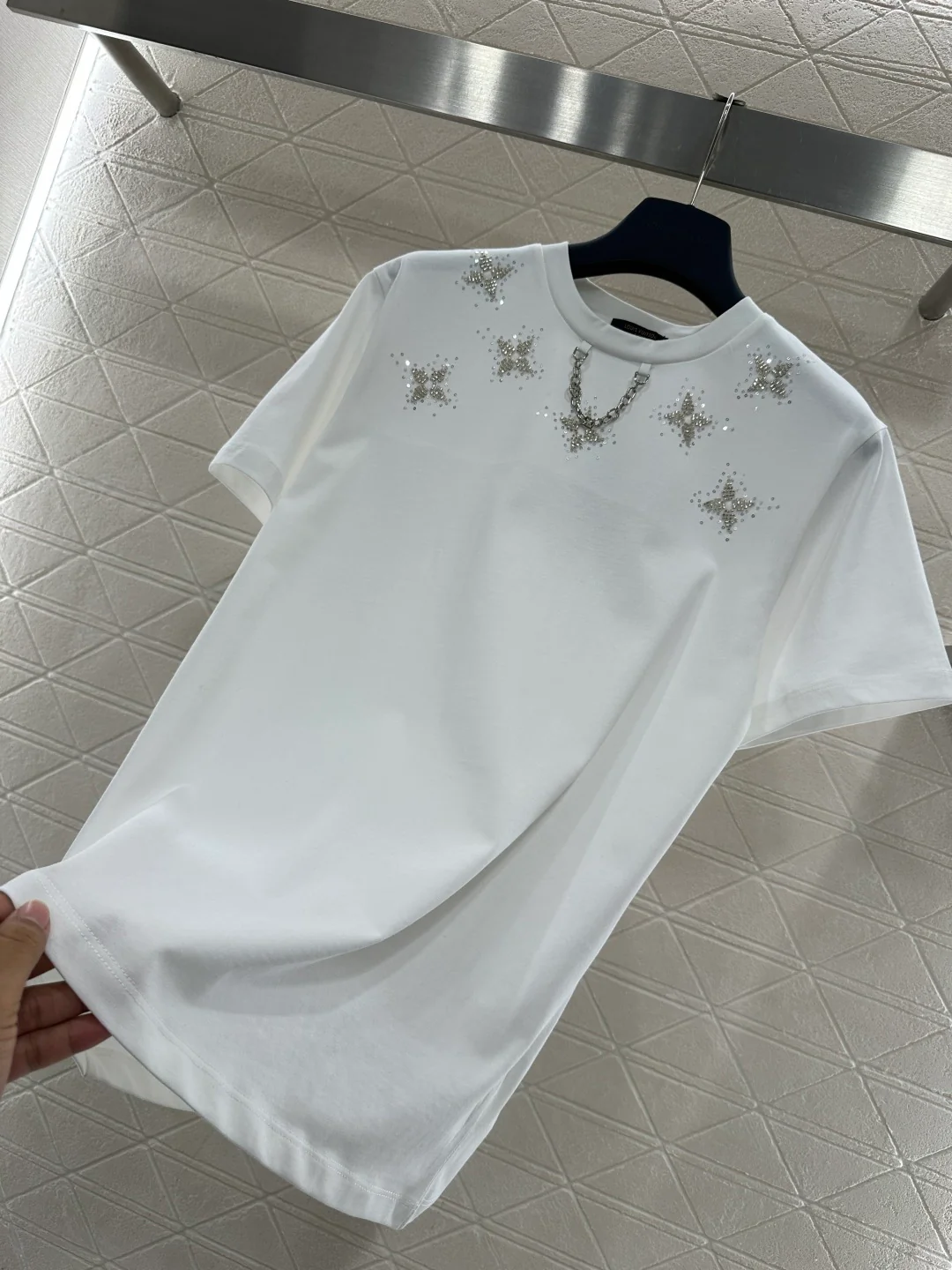 Louis 26ss beading t-shirts