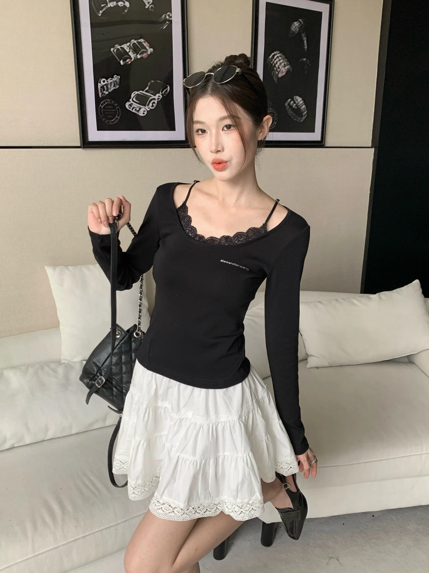 Alex 26ss 2in1 basic tee