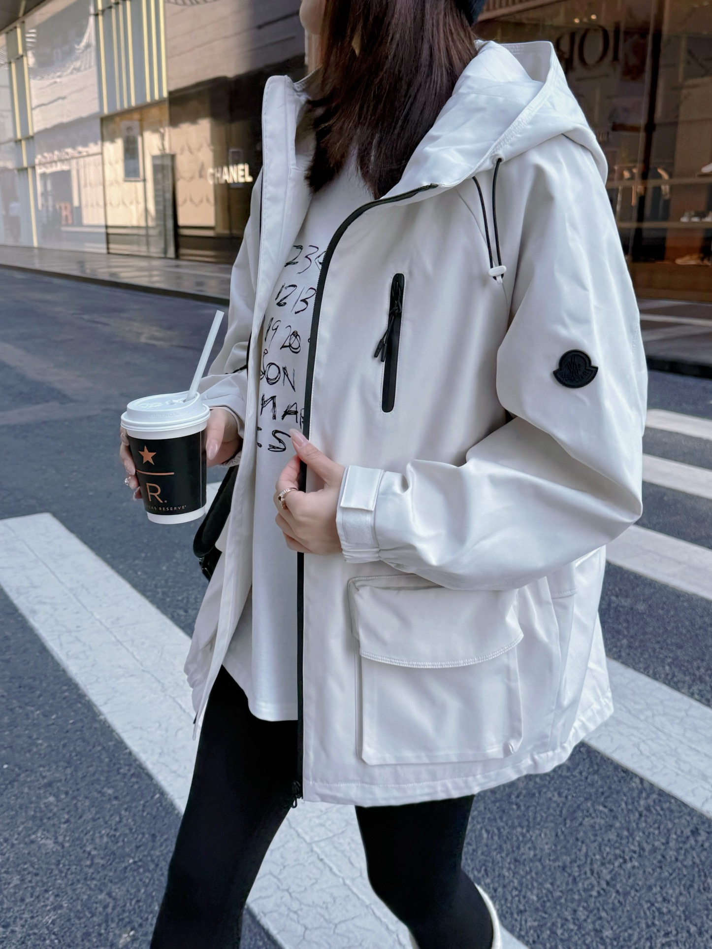 Monc 26ss hooded windbreaker