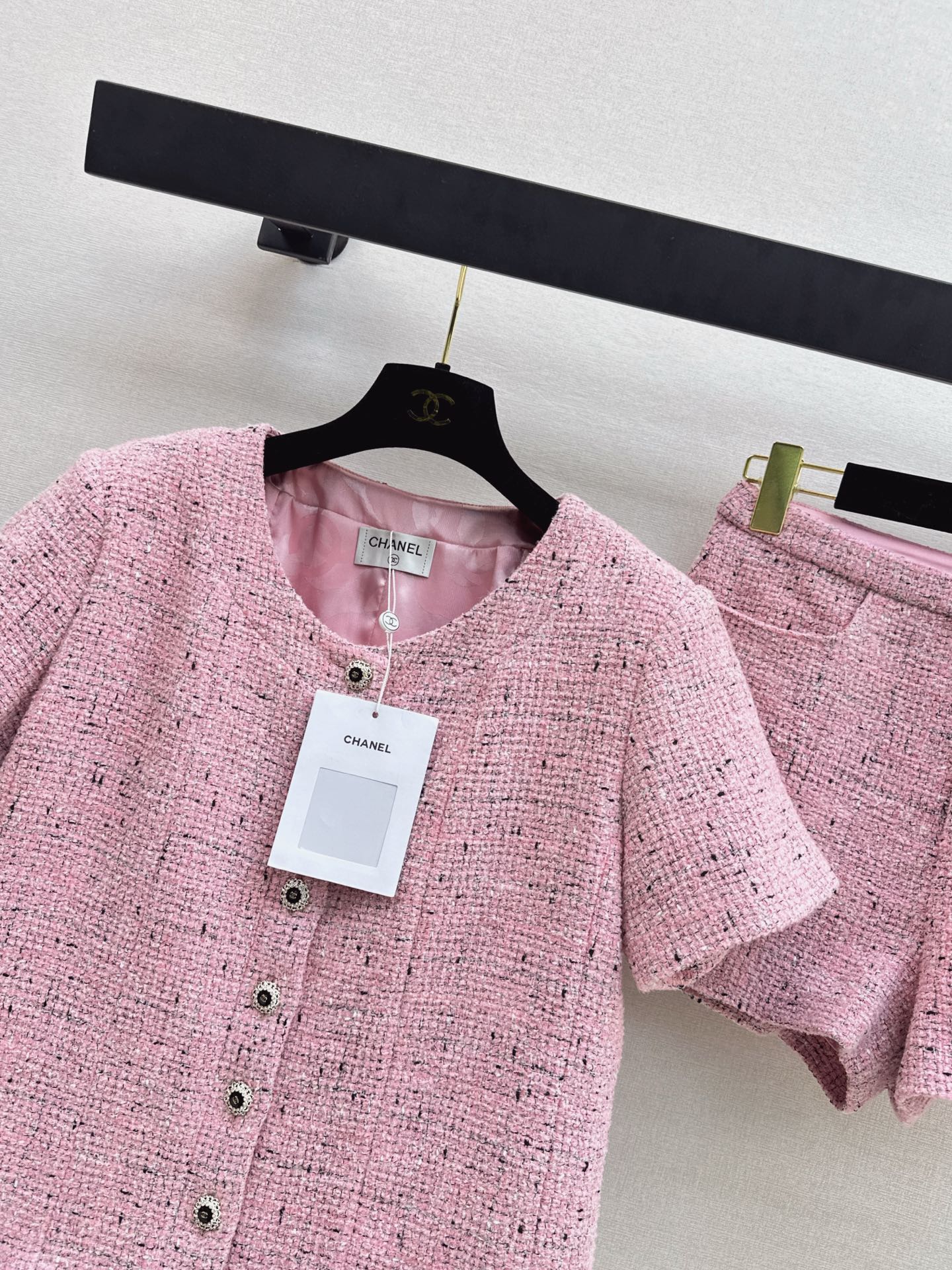 Chan 26ss woven suit