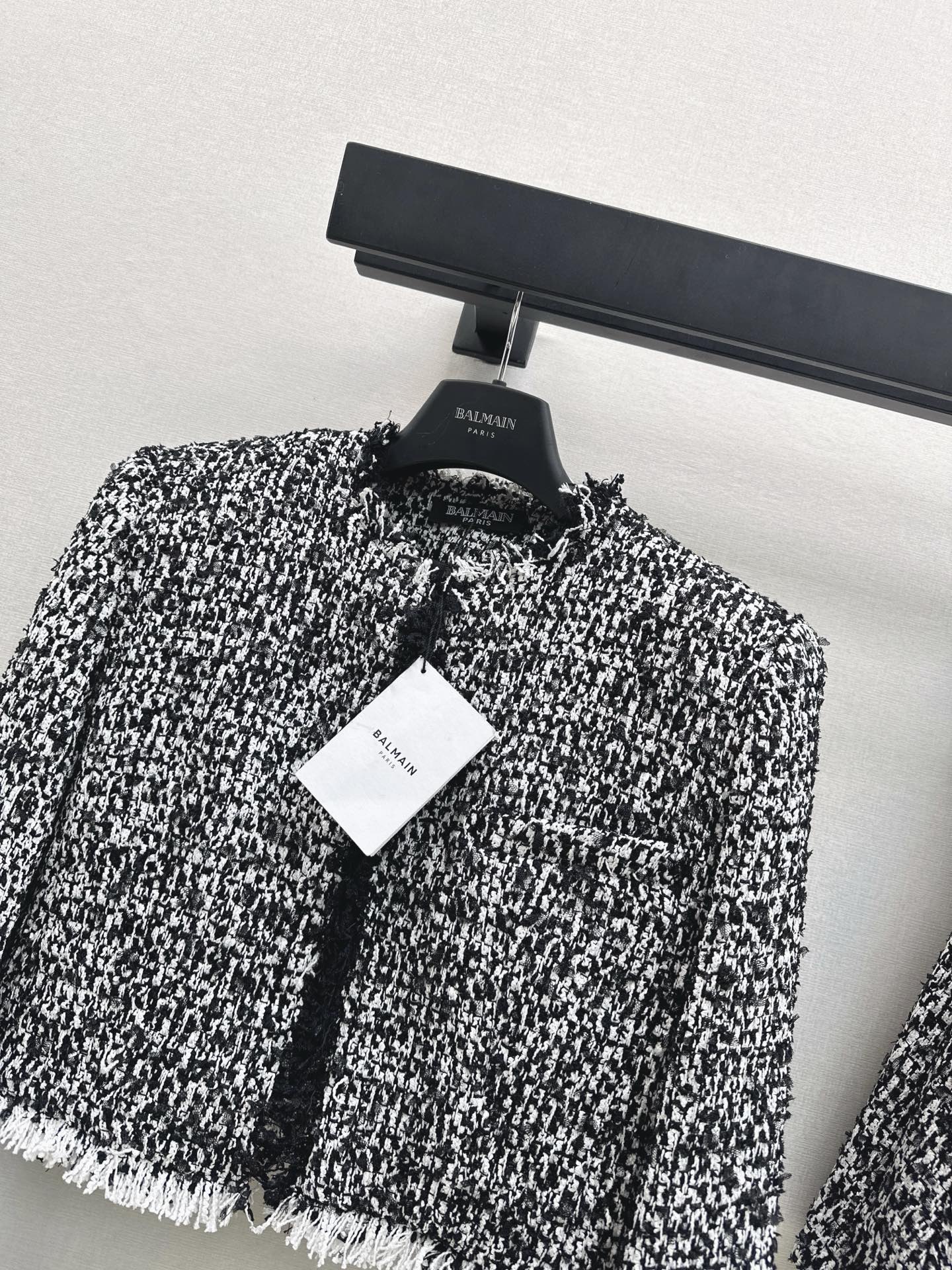 Balm 25fw tweed jacket