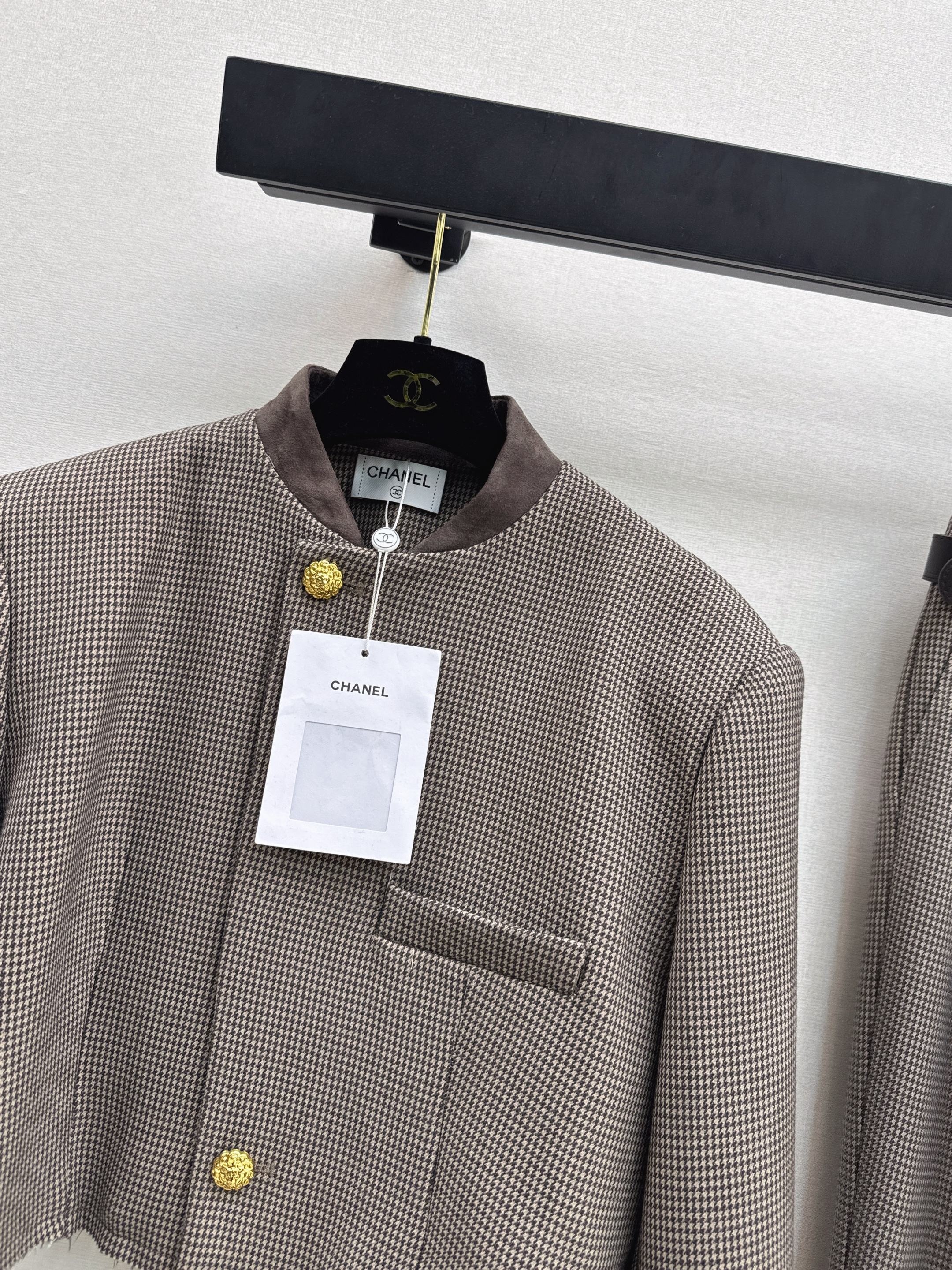 Chan 26ss houndstone suit jacket