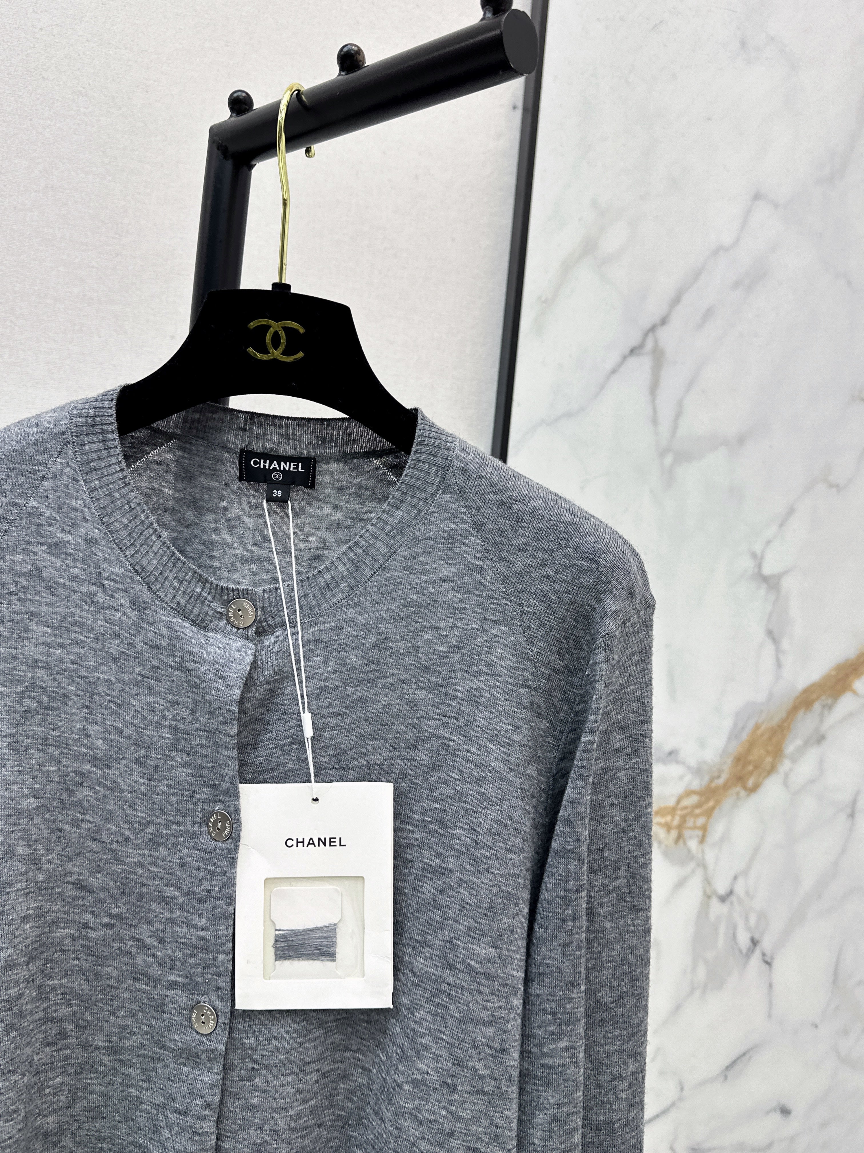 Chan 26ss knitted cardigan