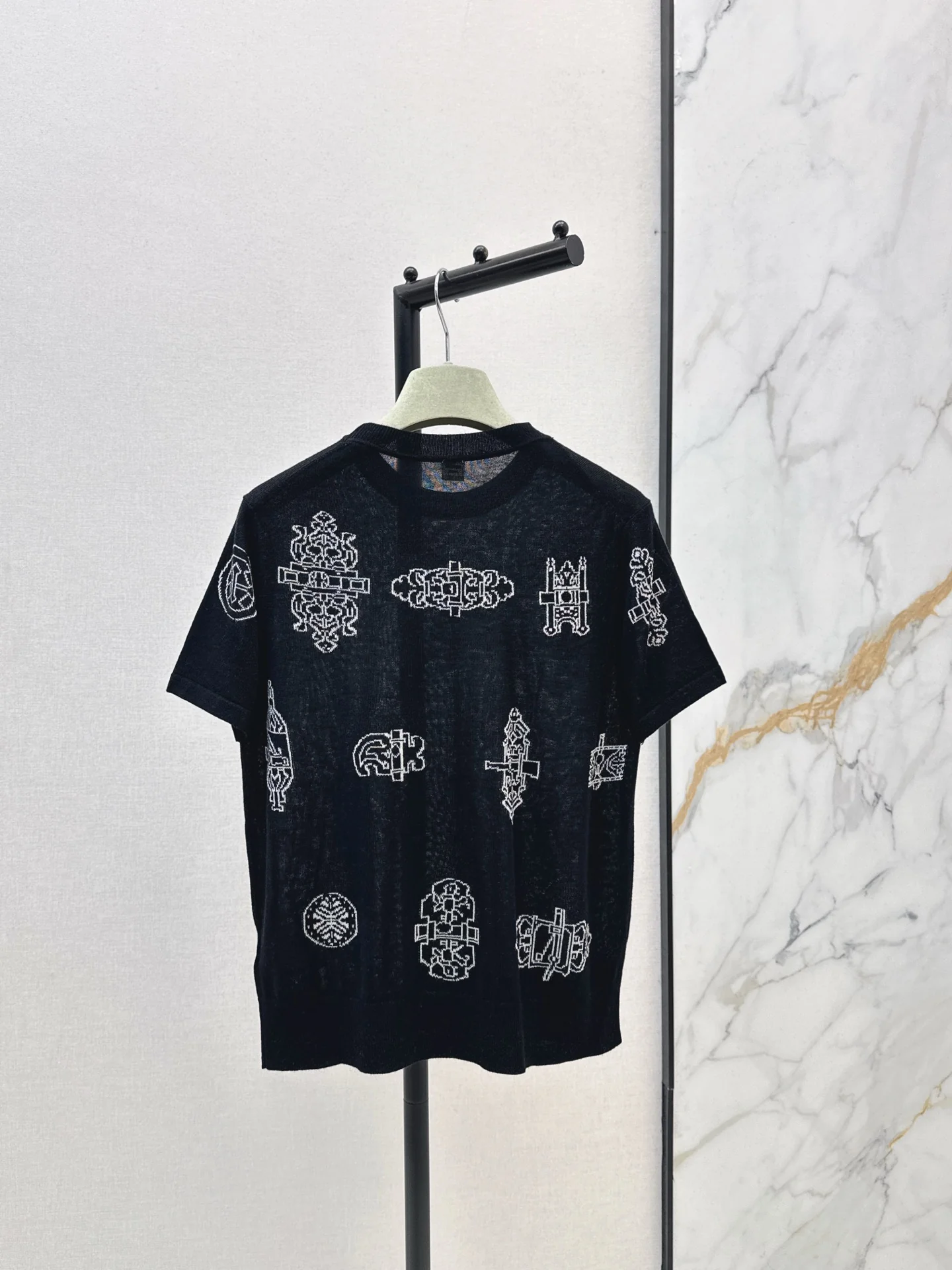 Herm 26ss jacquard  t-shirts