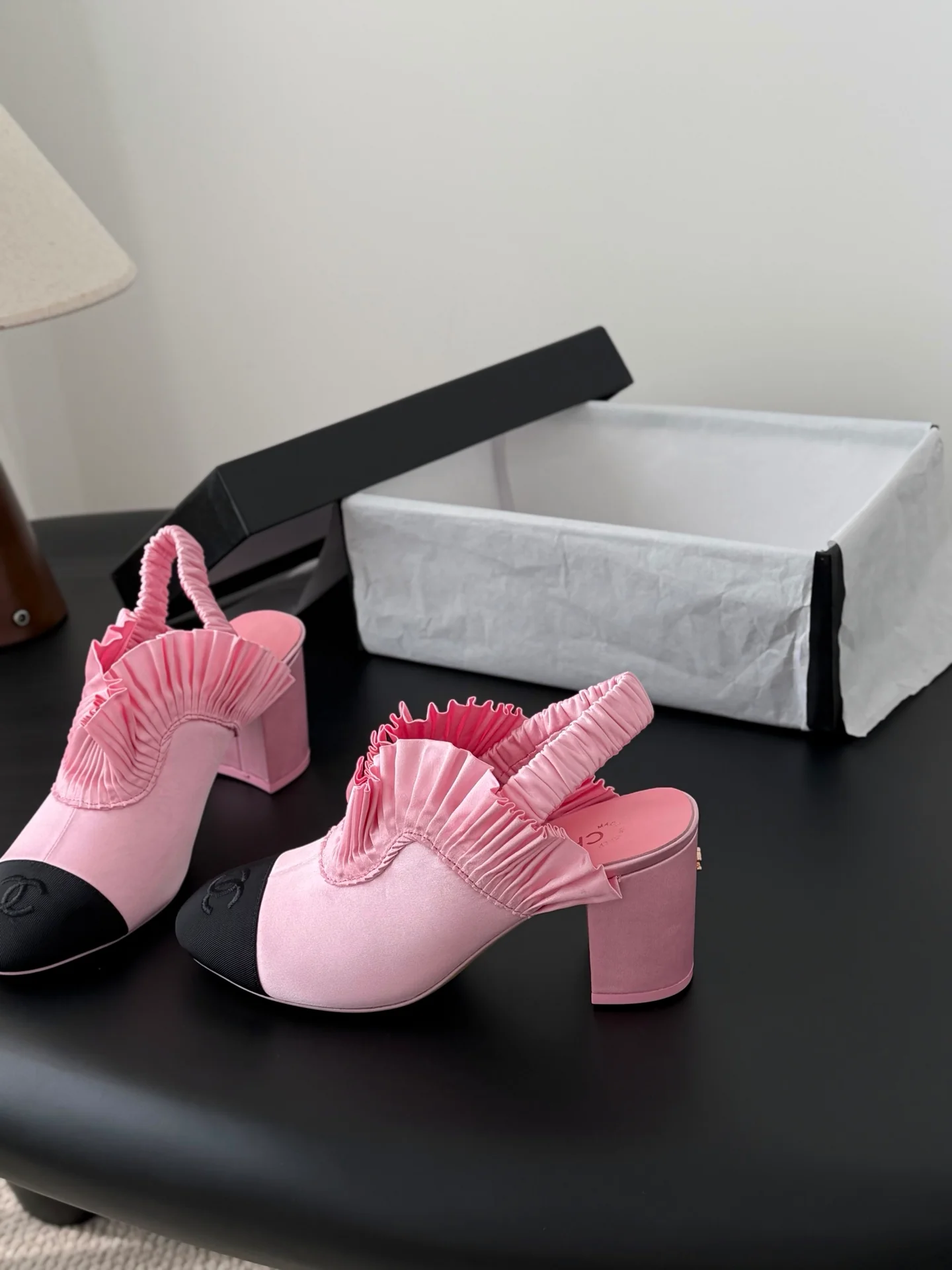 Chan 25fw mary jane chunky heel