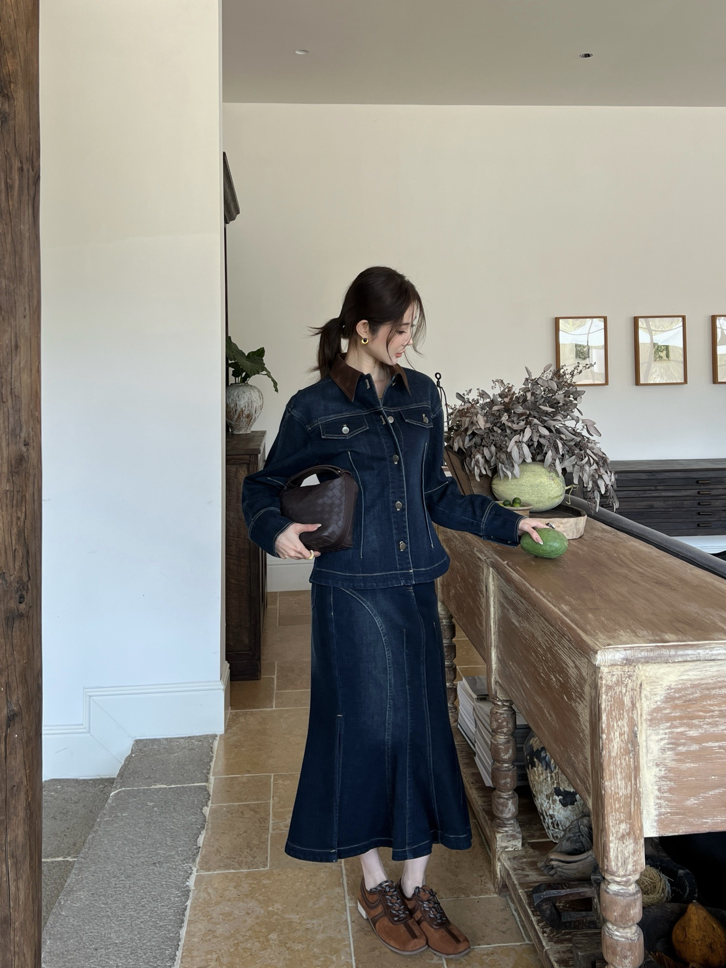 Loe 26ss mermaid skirt