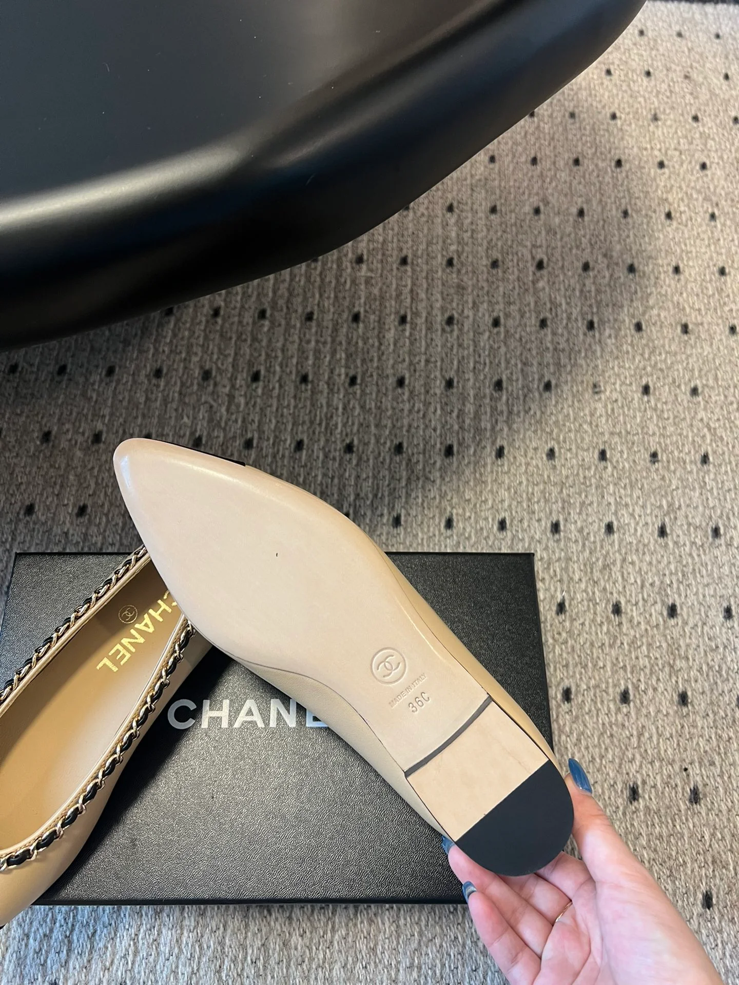 Chan 25fw ballet flats