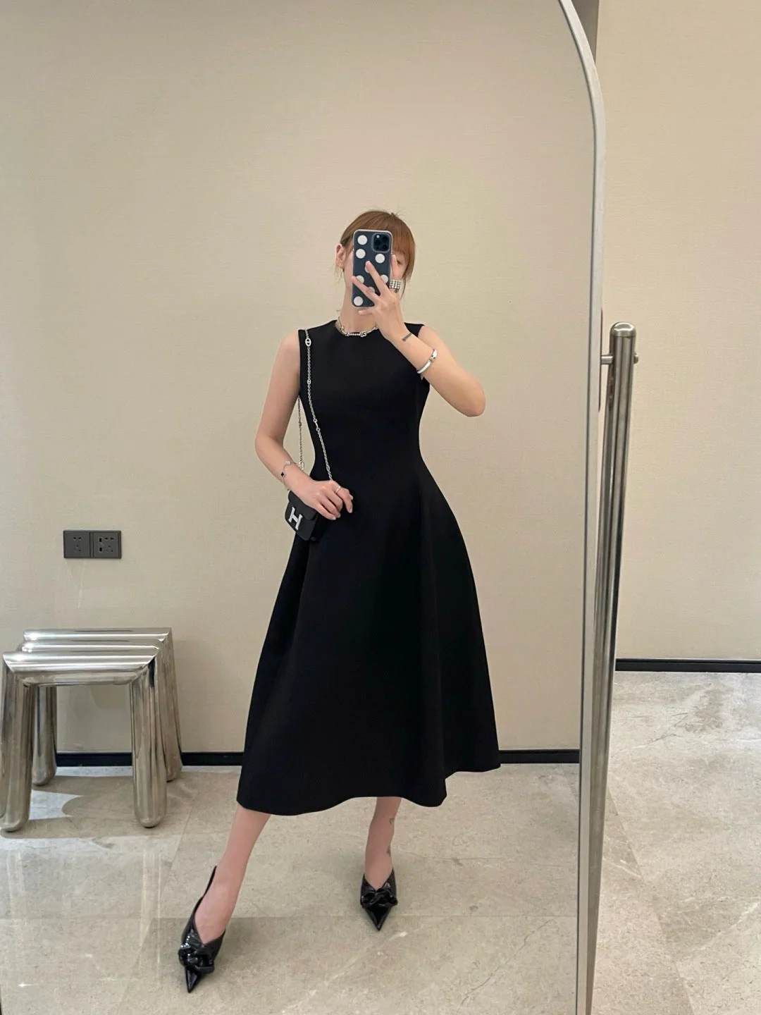 CD 25fw sleeveless dress