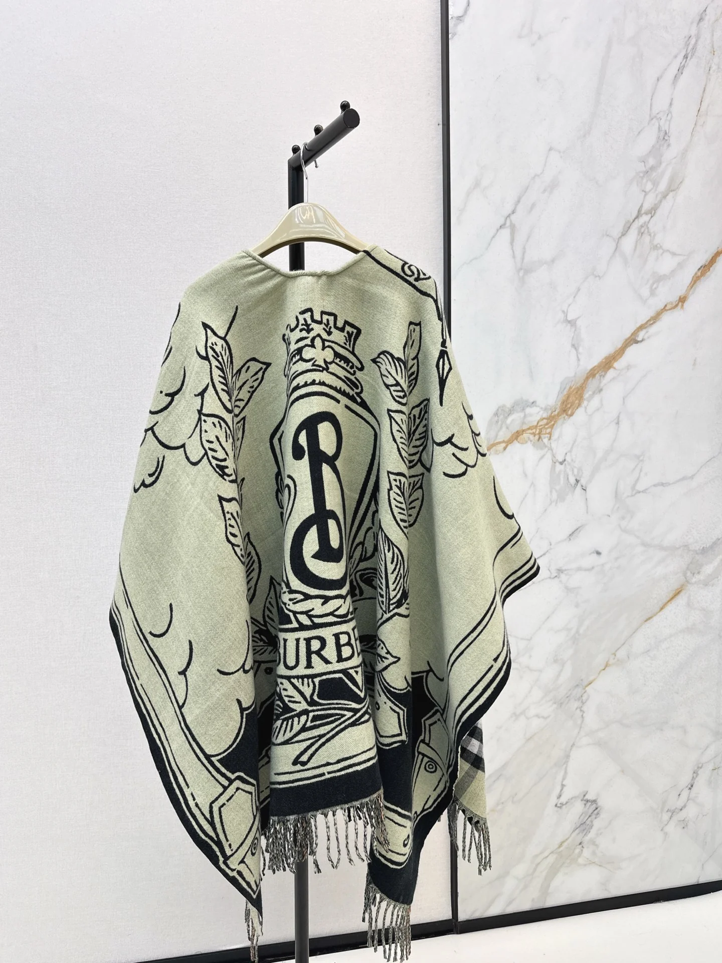 Bur 25fw wool shawls