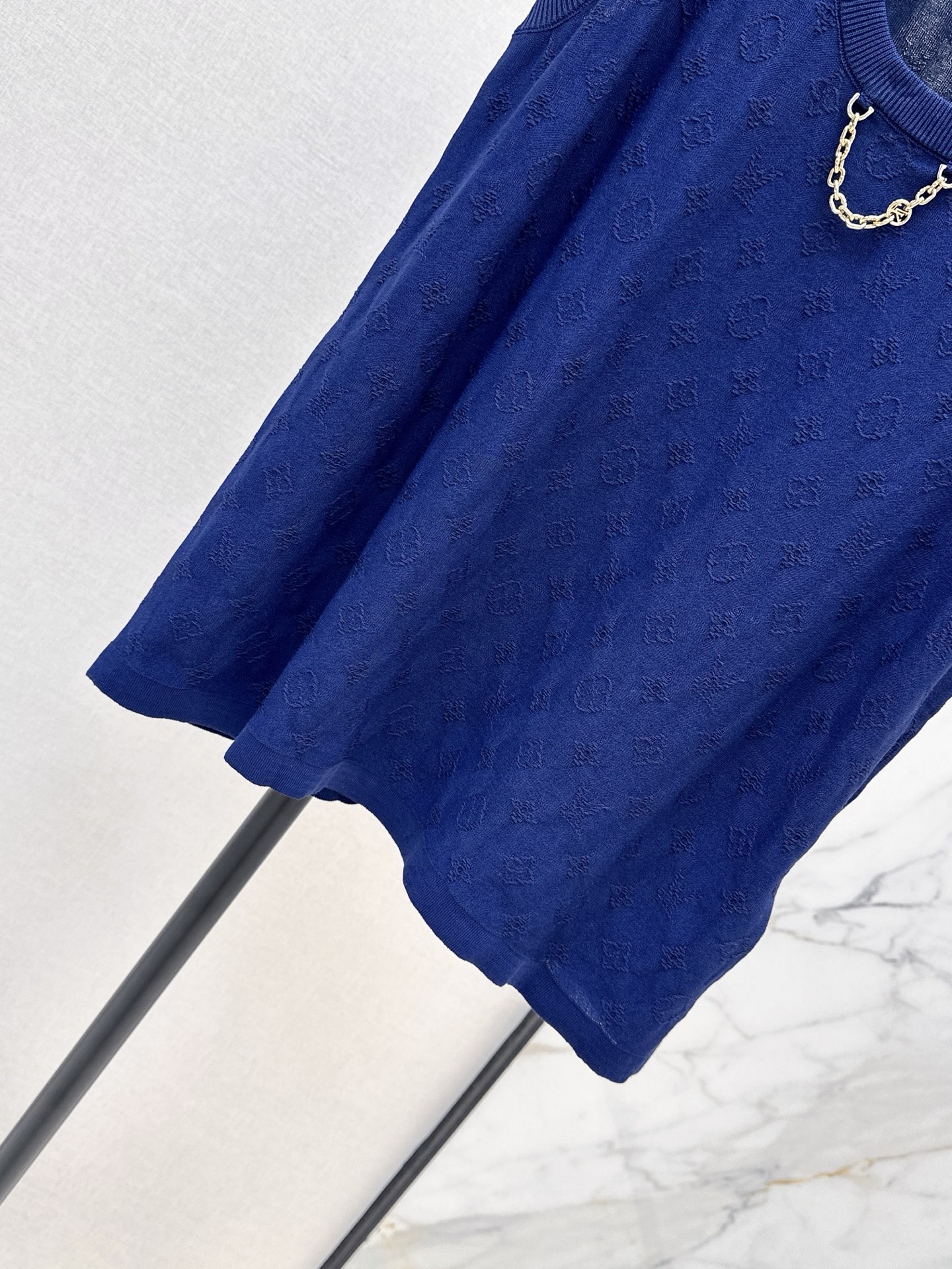 Loui 26ss jacquard knit vest