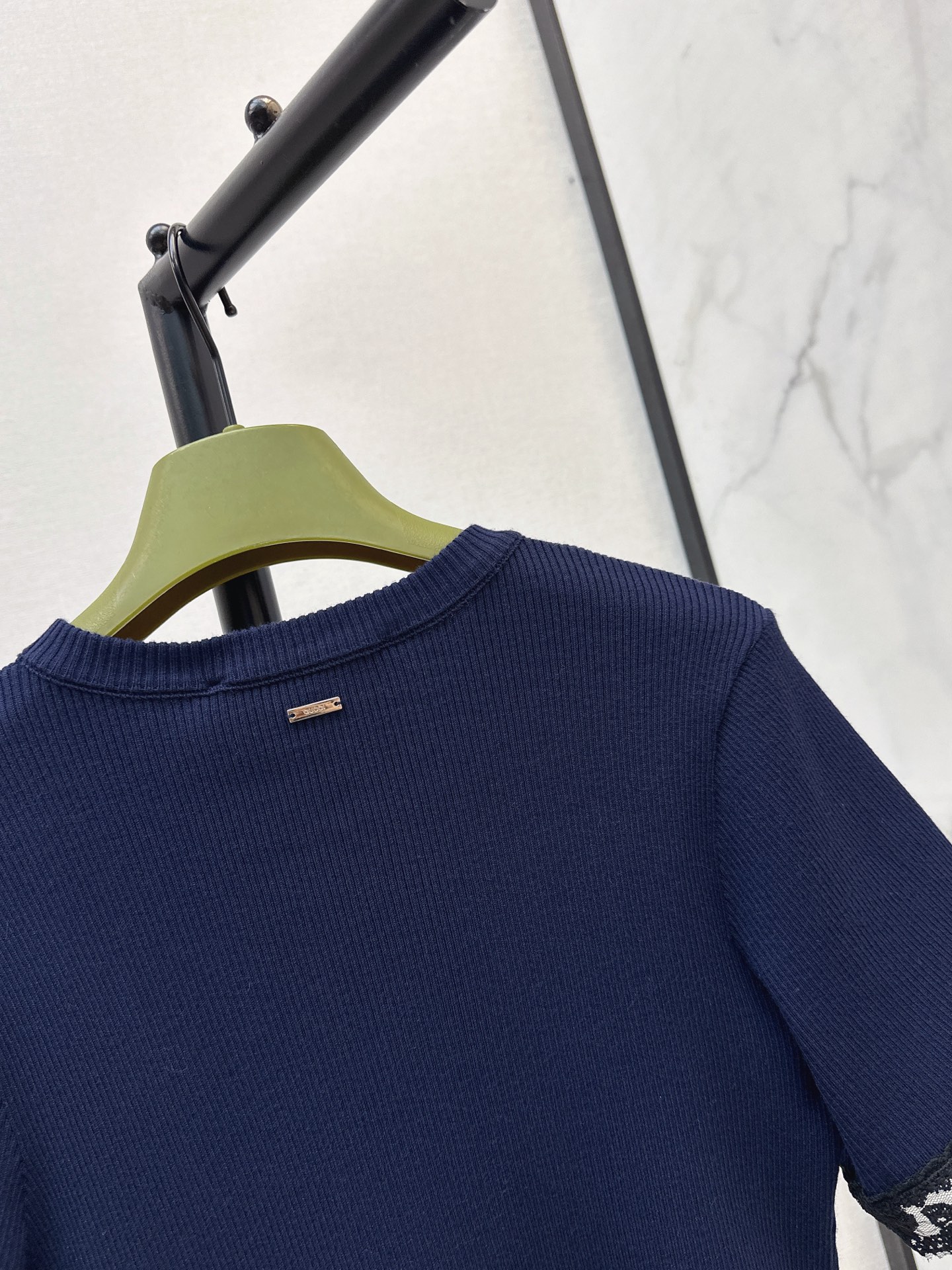 Guc 26ss lace contract knitwear