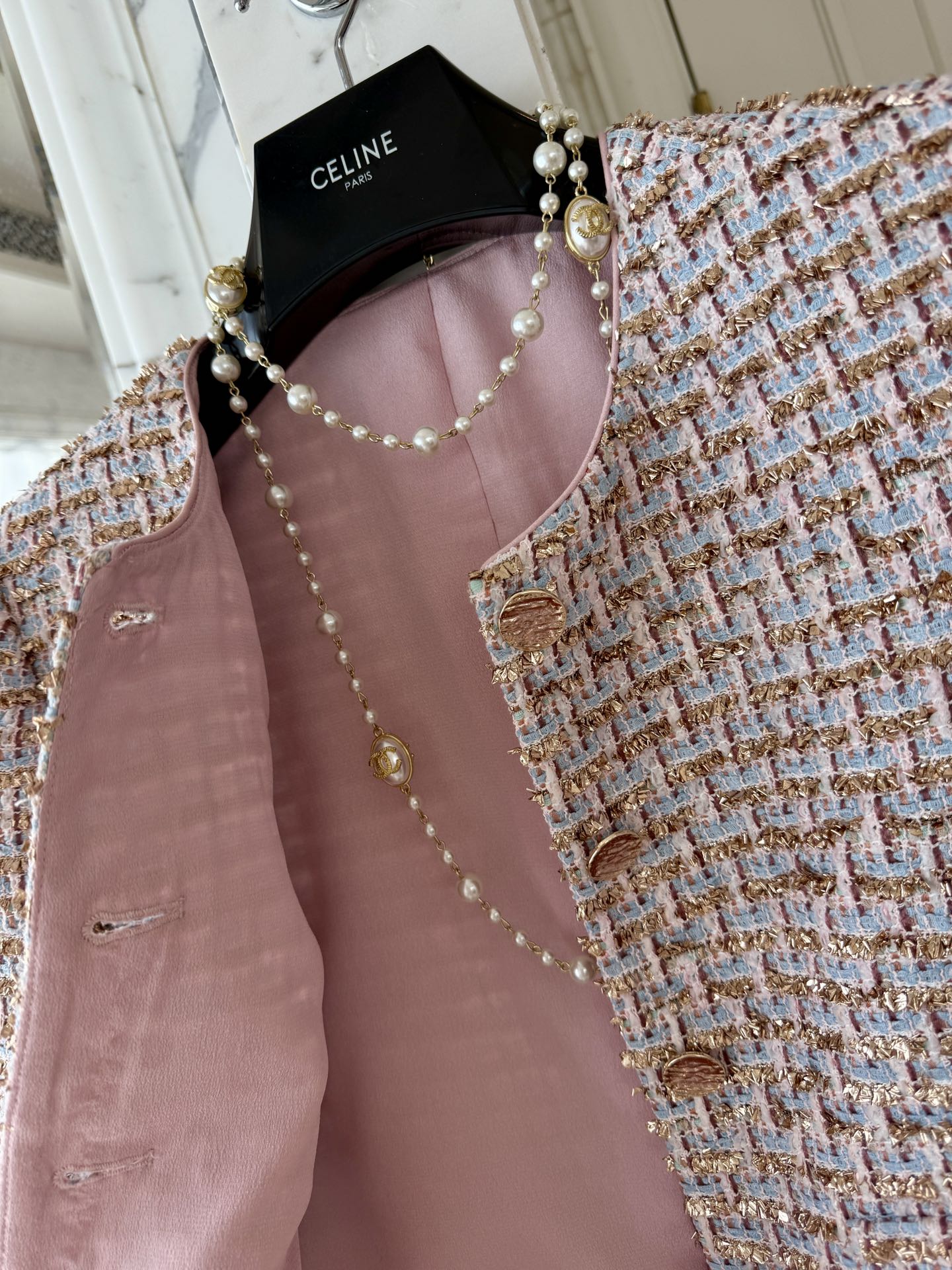 Chan 26ss tweed jacket