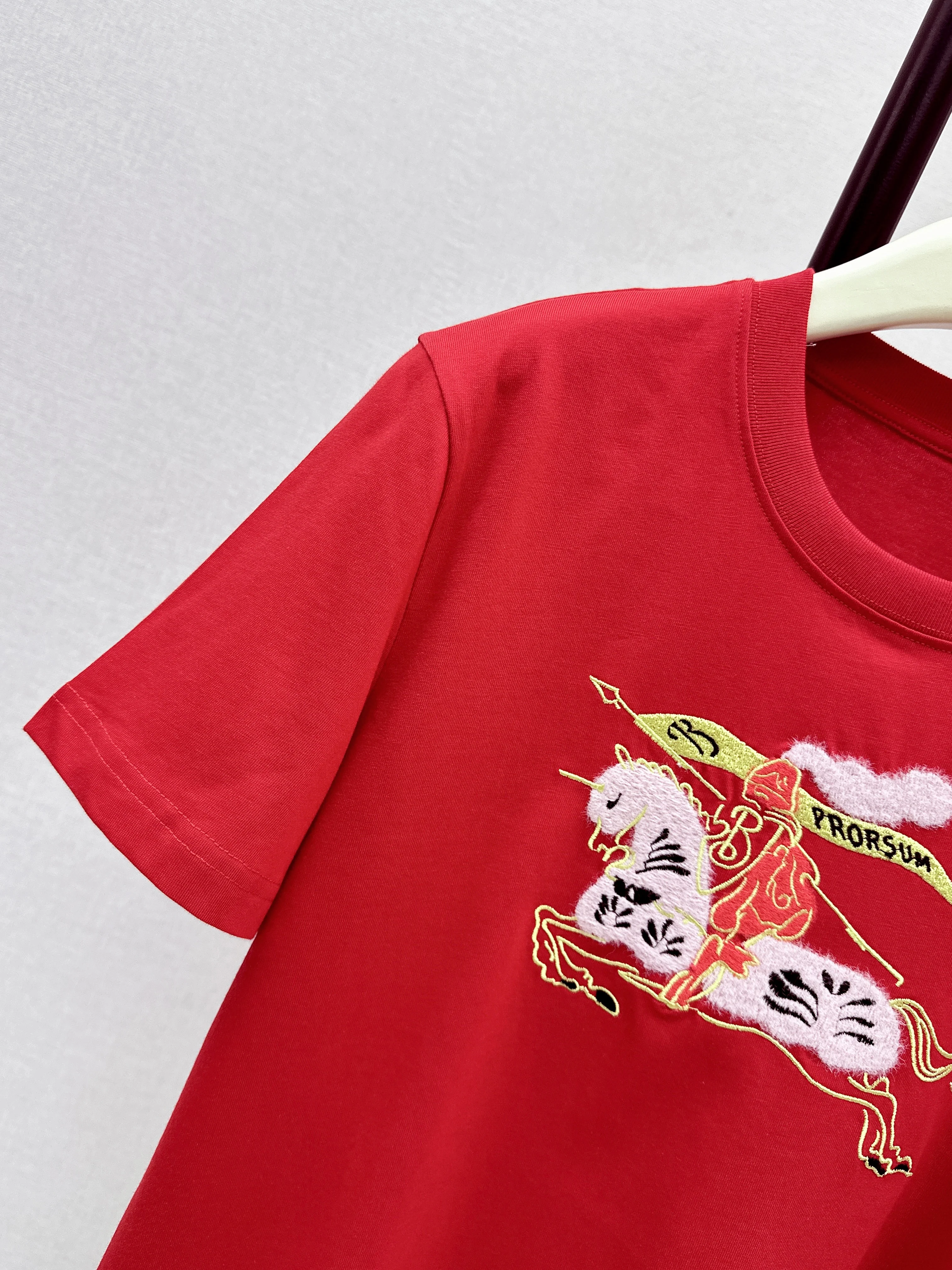 Burb 26ss embroidery t-shirts