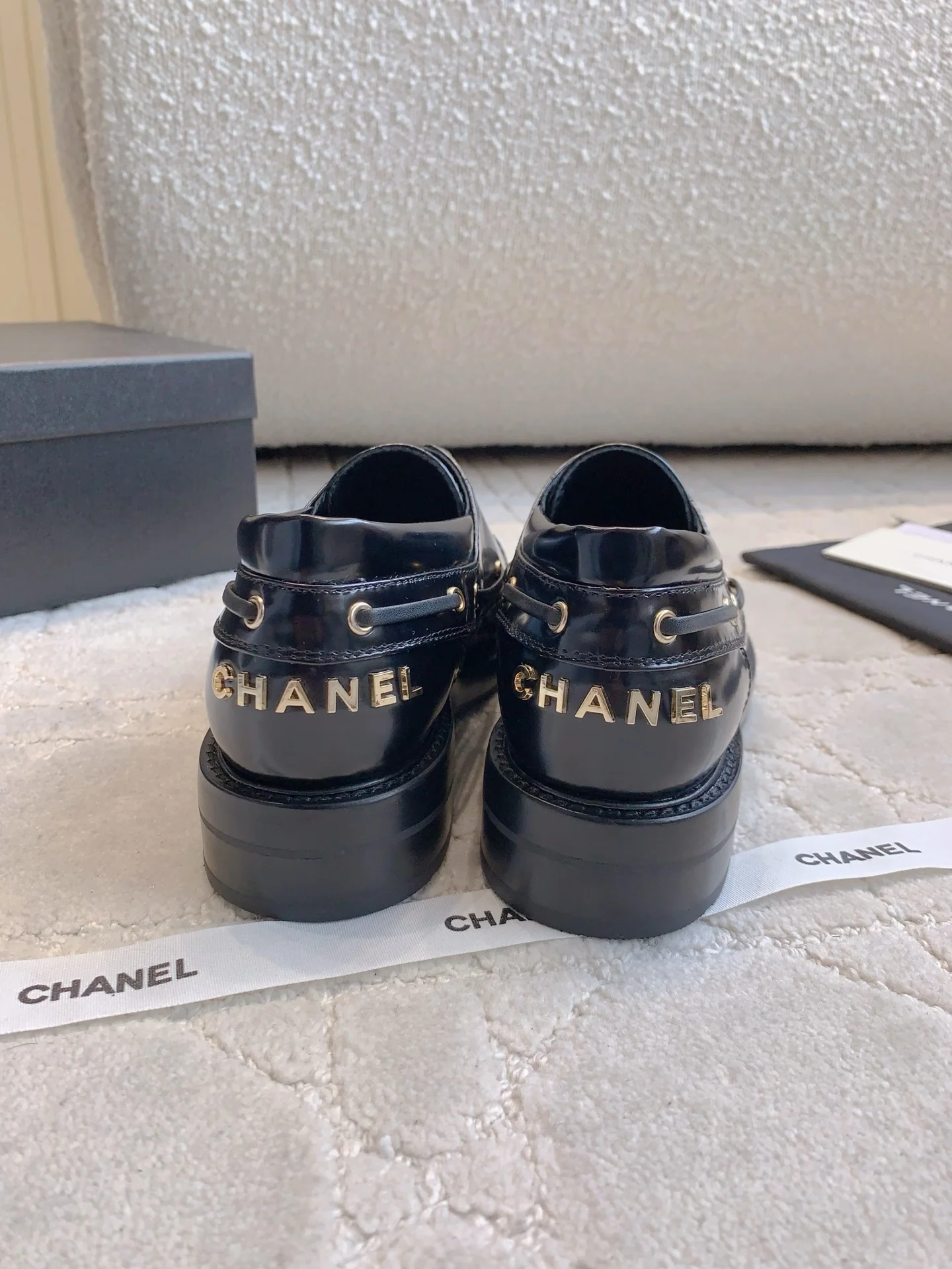 Chan 25fw loafer shoes