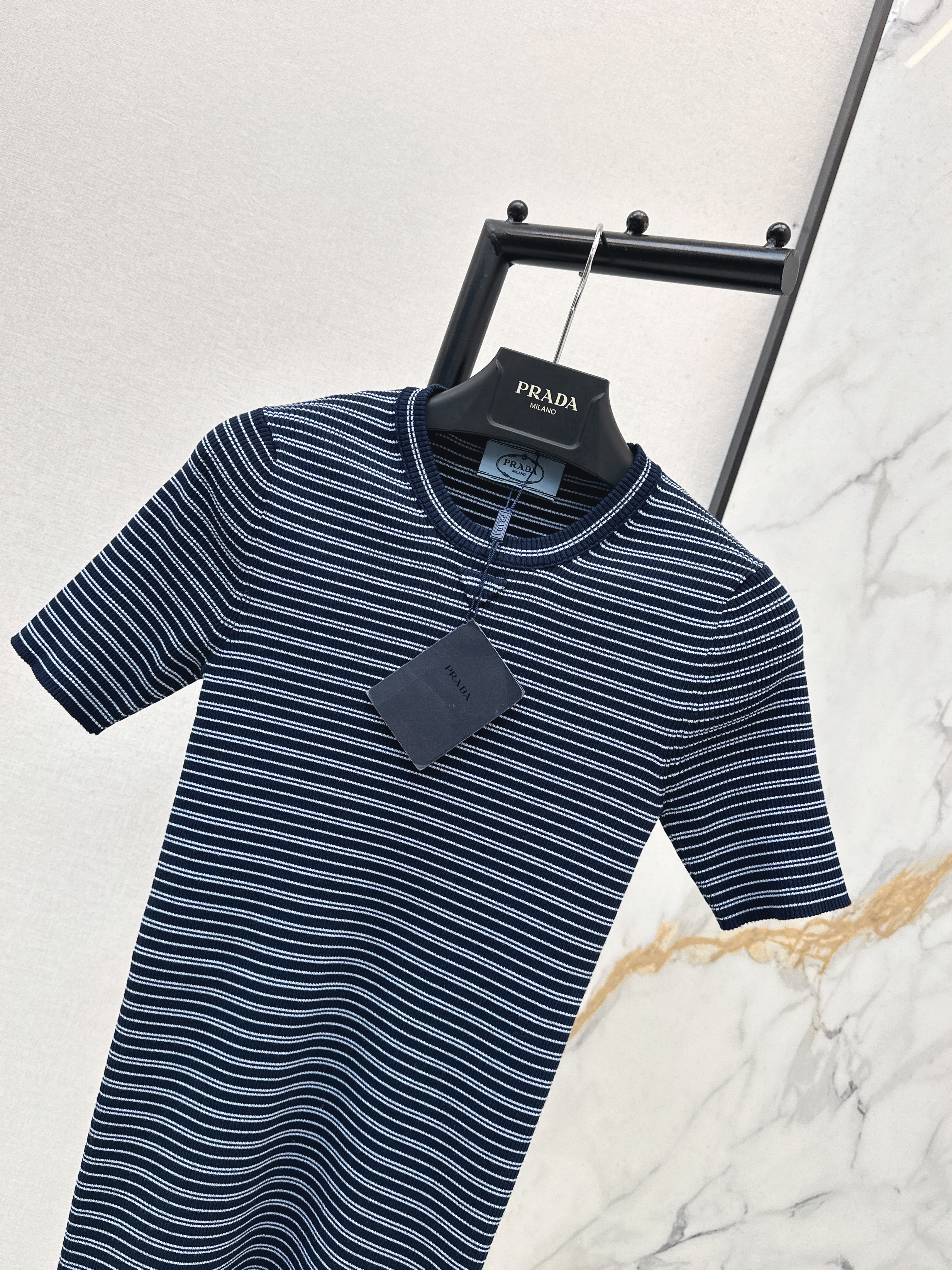 Pra 26ss stripe shirt