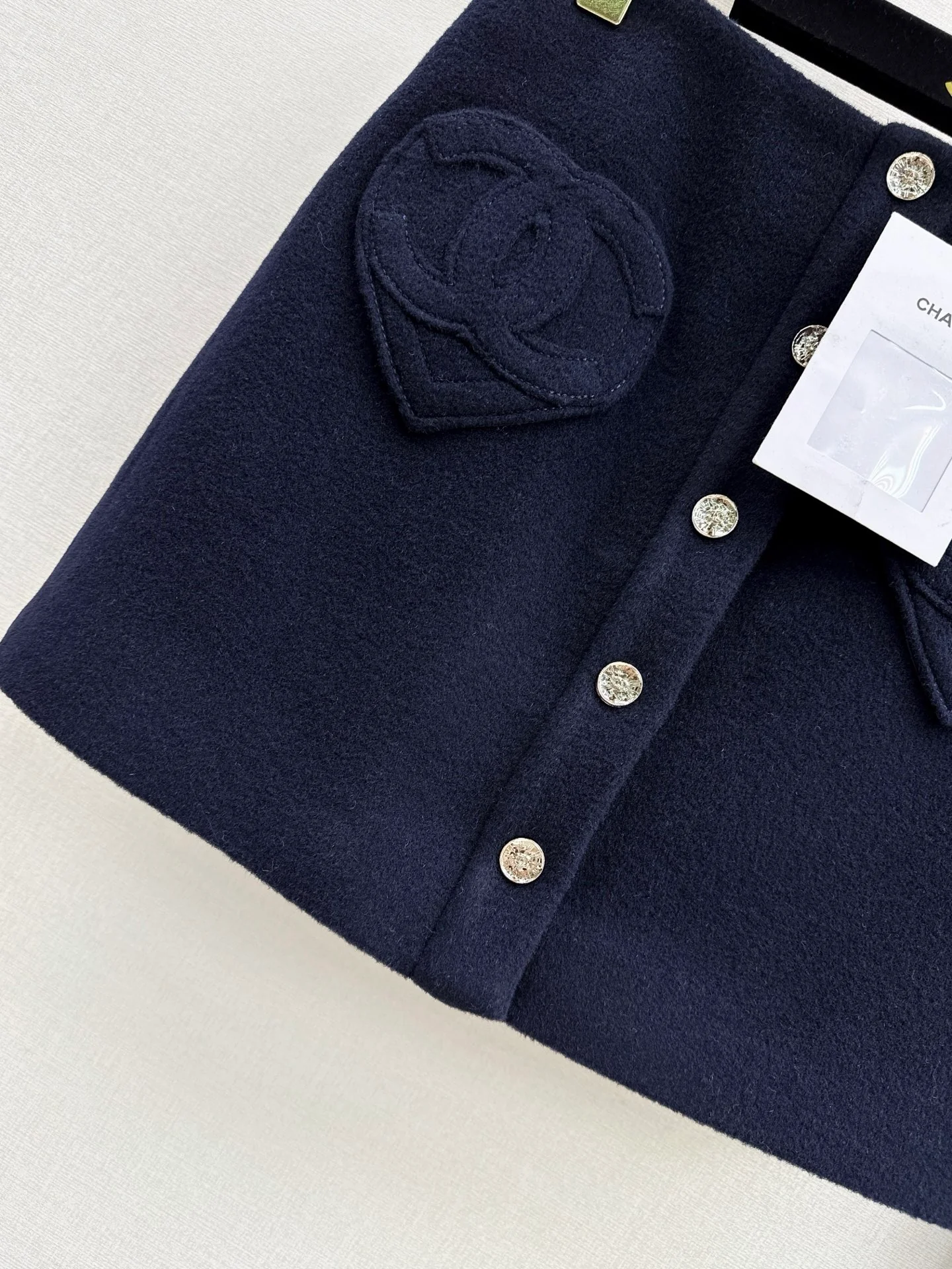 Chan 25fw woolen skirt