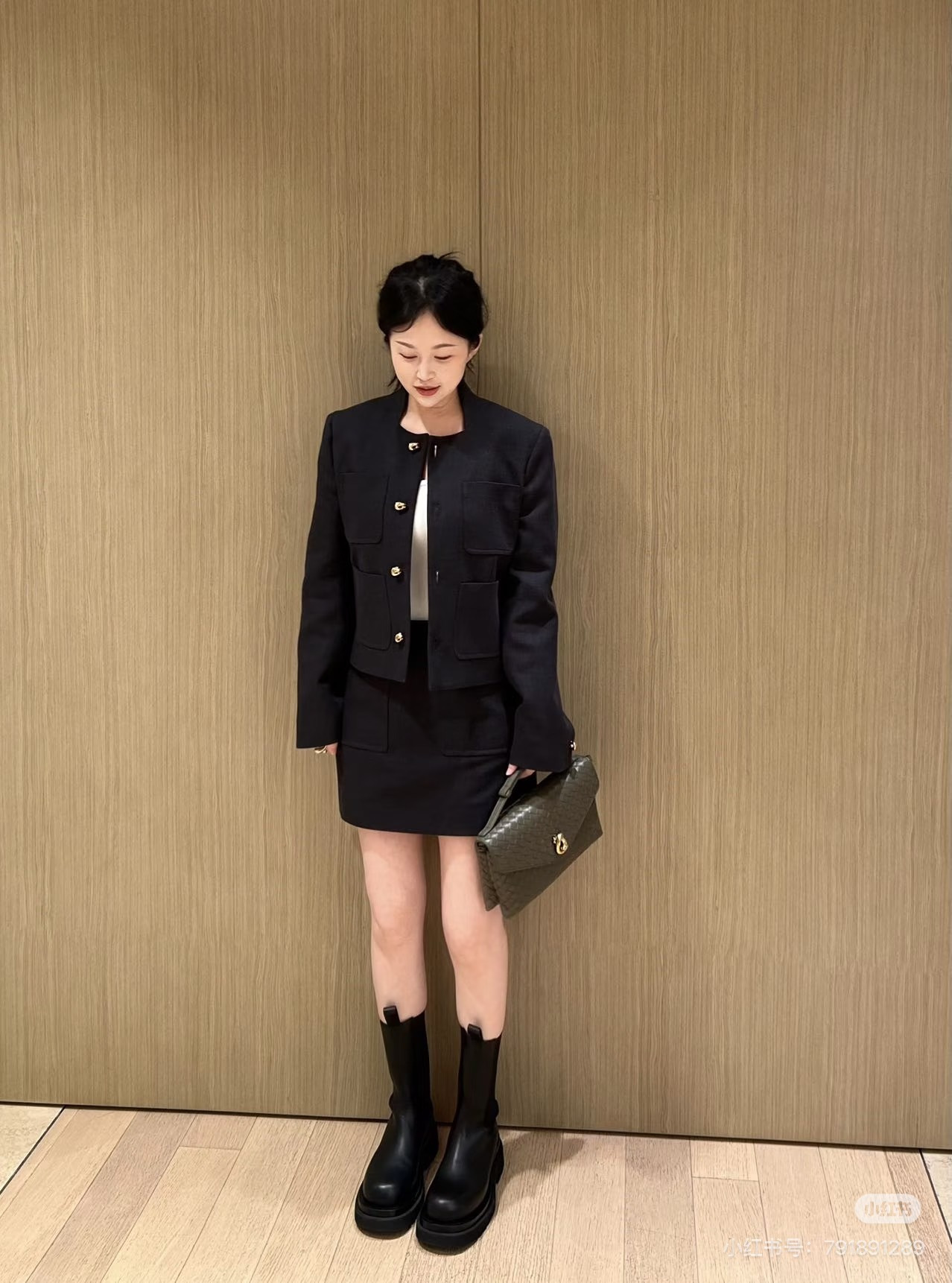 Bott 26ss A-line skirt