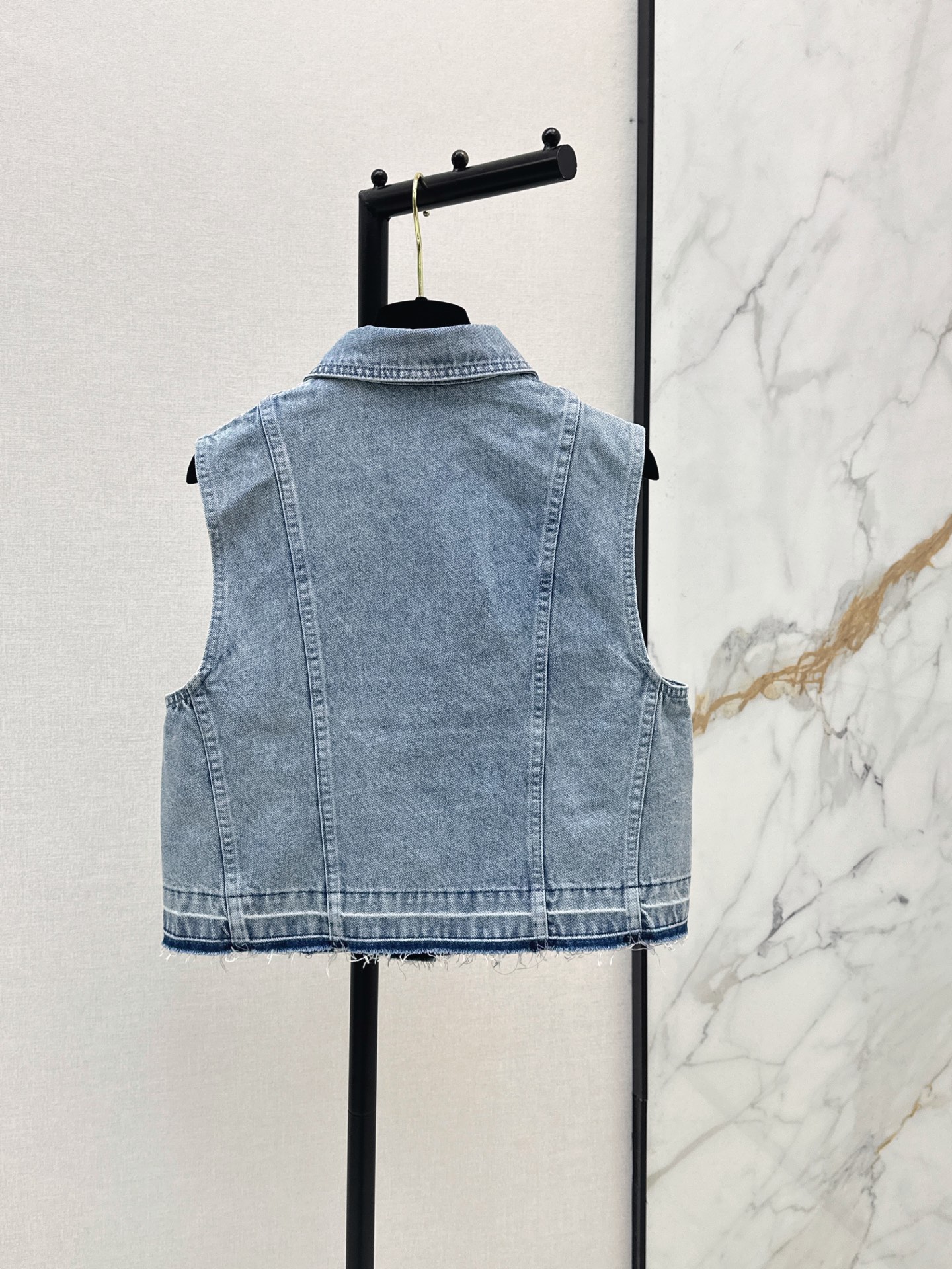 Chan 26ss denim vest jacket