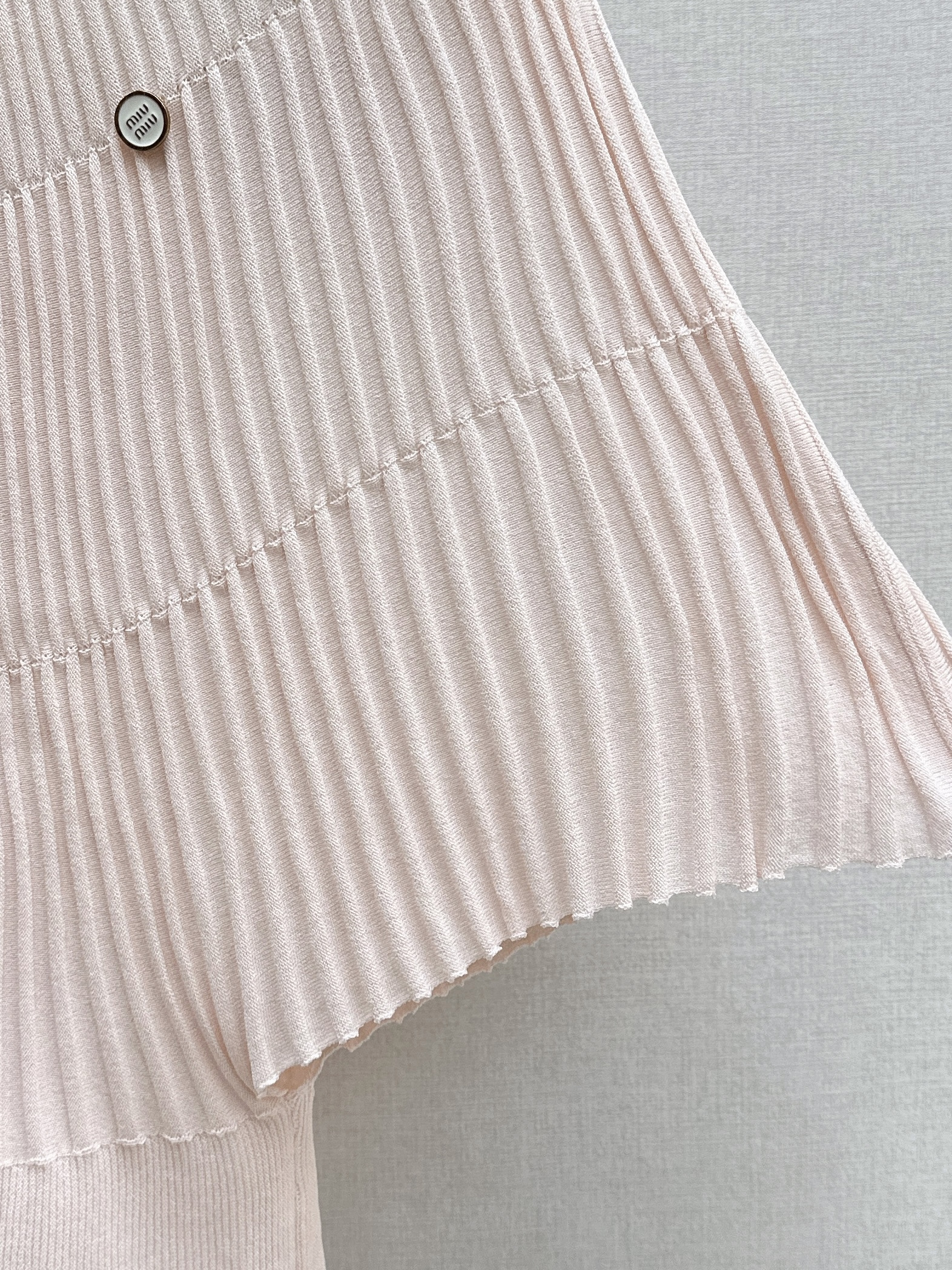 Miu 26ss cape knitwear