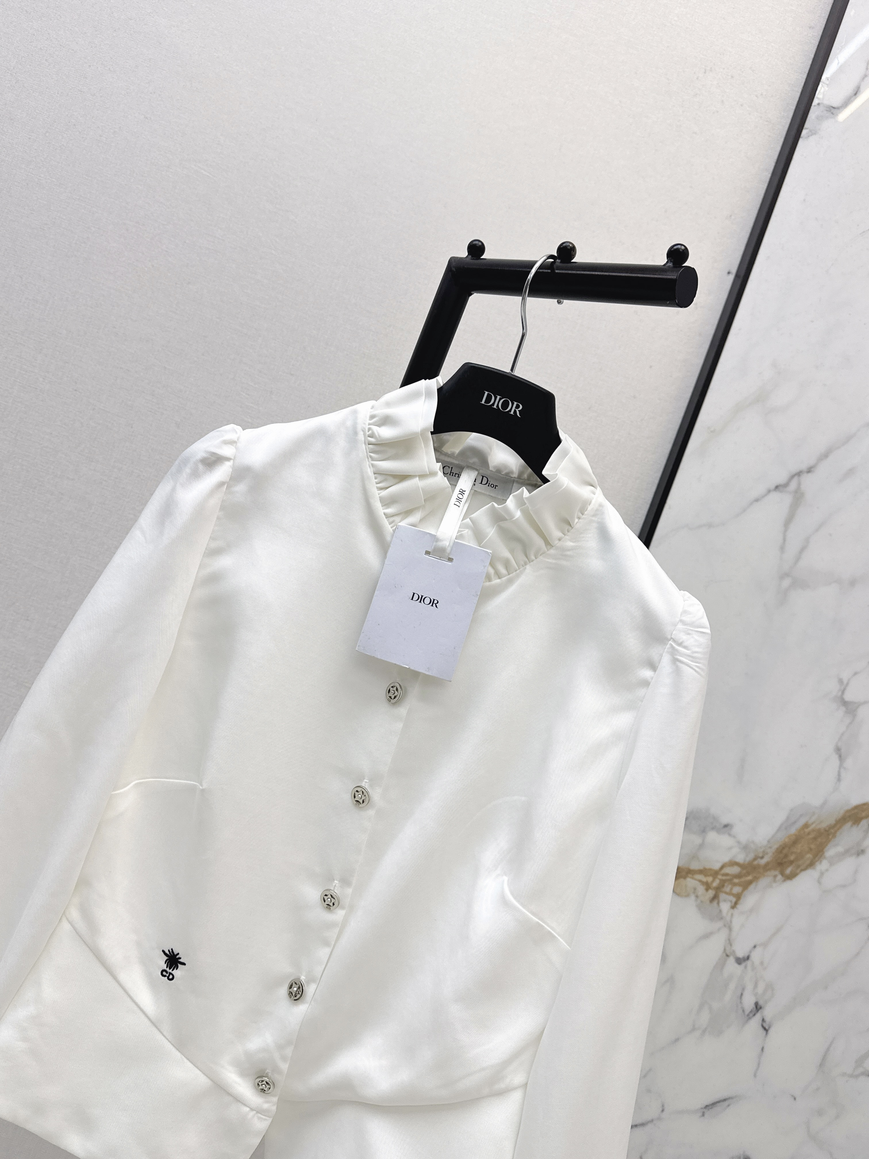 CD 26ss ruffle shirt