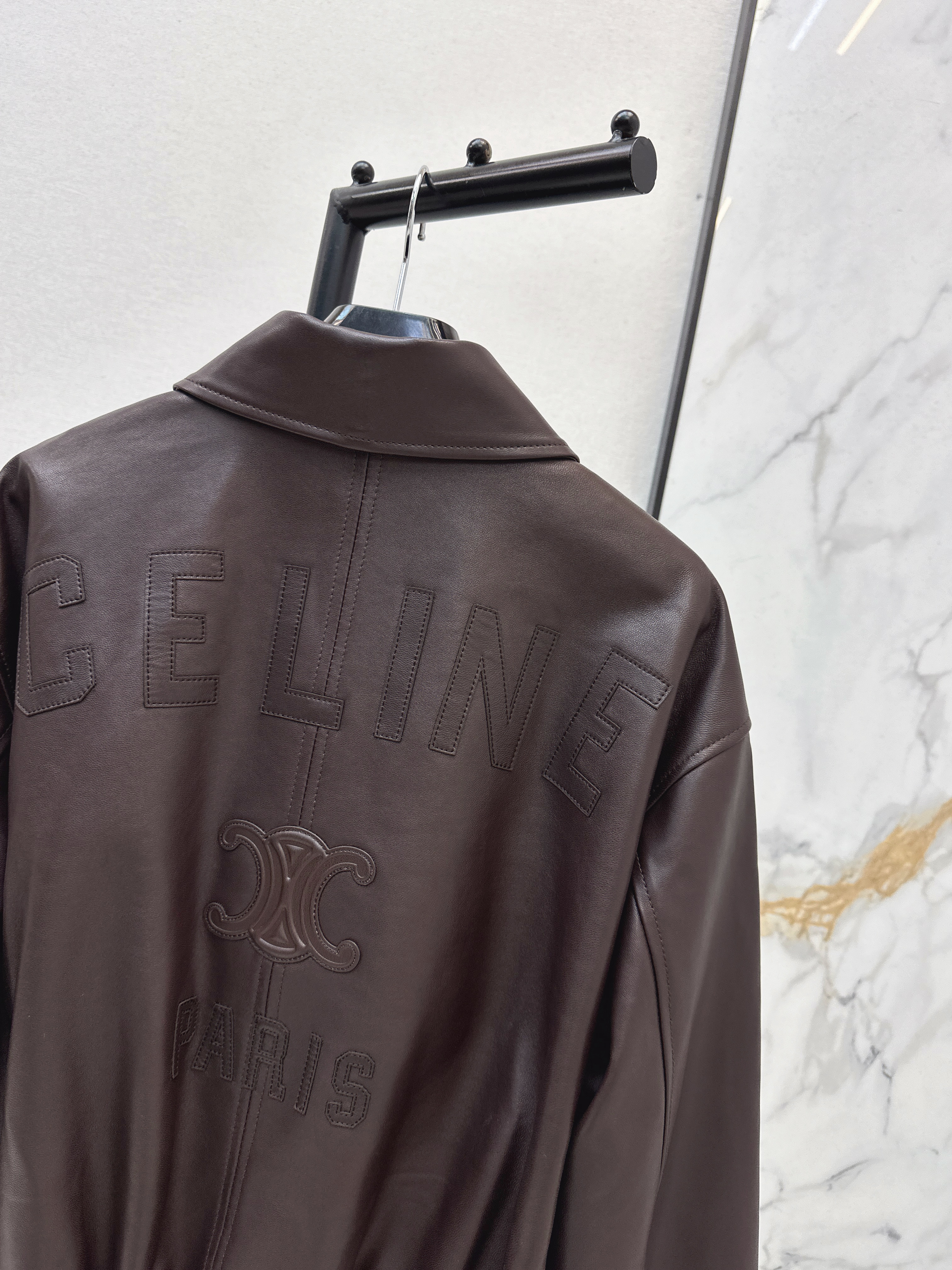 Celi 26ss leather jacket